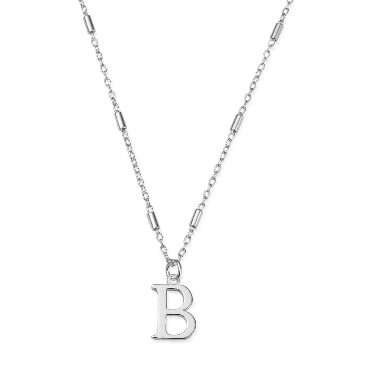 ChloBo Iconic Initial Necklace - Silver - Image 5