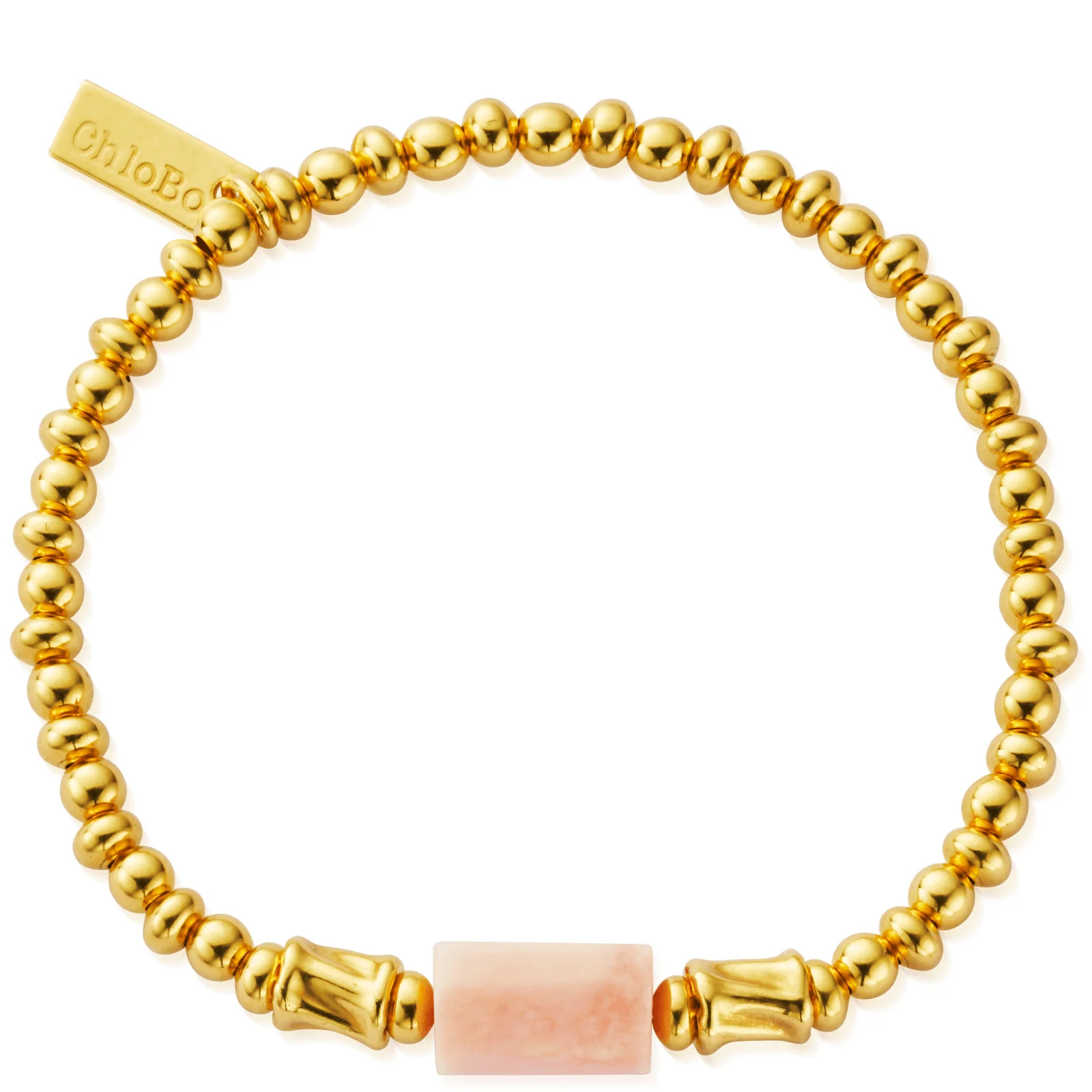 ChloBo Love Spirit Stone Bracelet - Gold