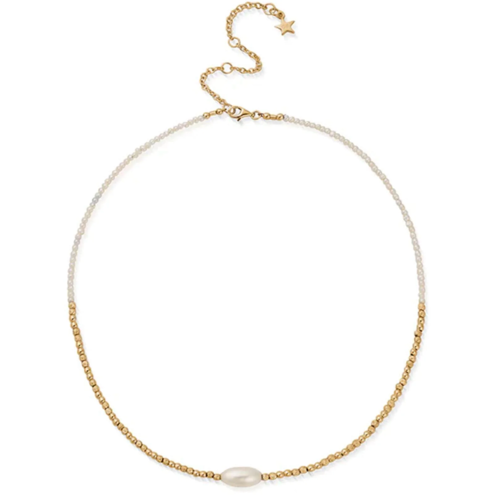 ChloBo Marina Pearl Necklace - Gold