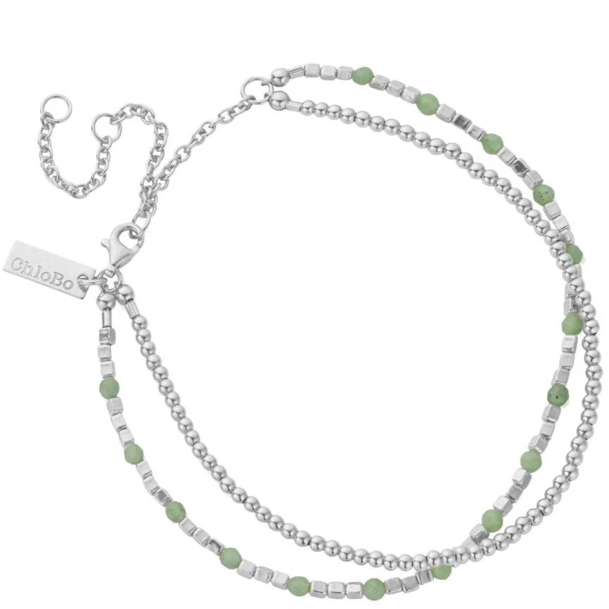ChloBo Mini Cute & Aventurine Anklet