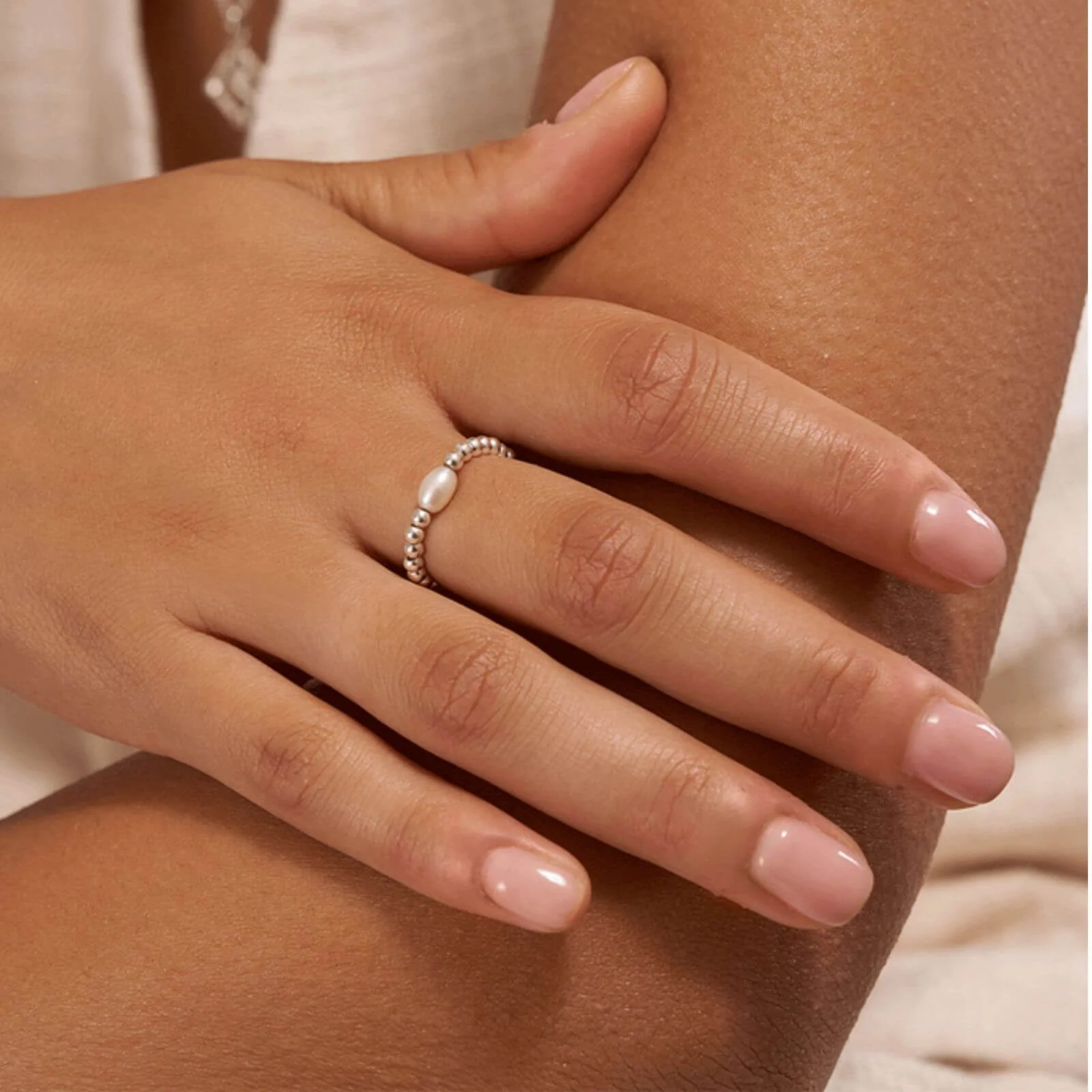 ChloBo Mini Pearl Ring - Image 2
