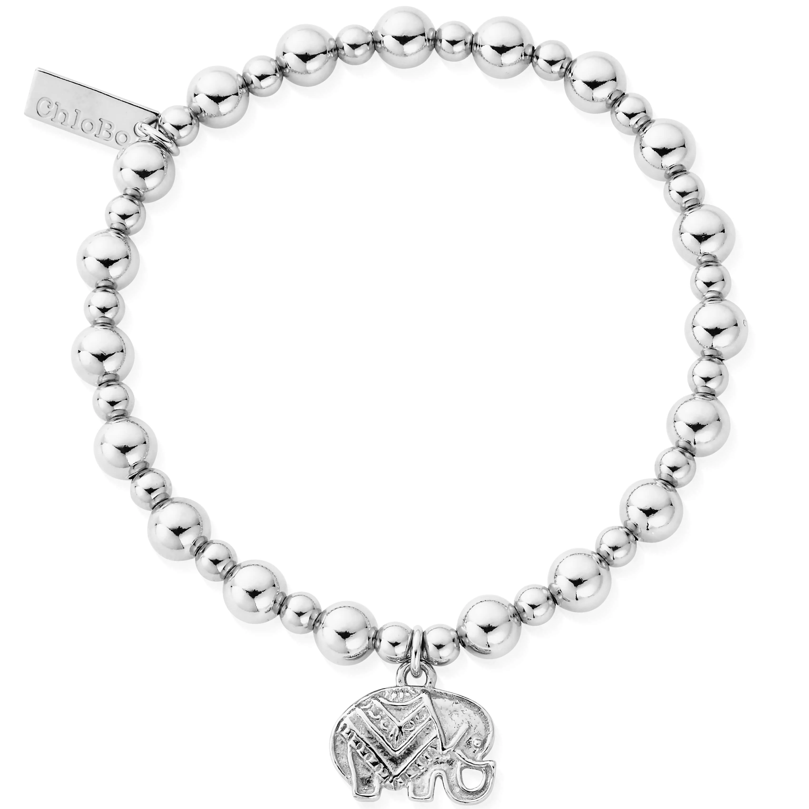 ChloBo Small Ball Elephant Bracelet