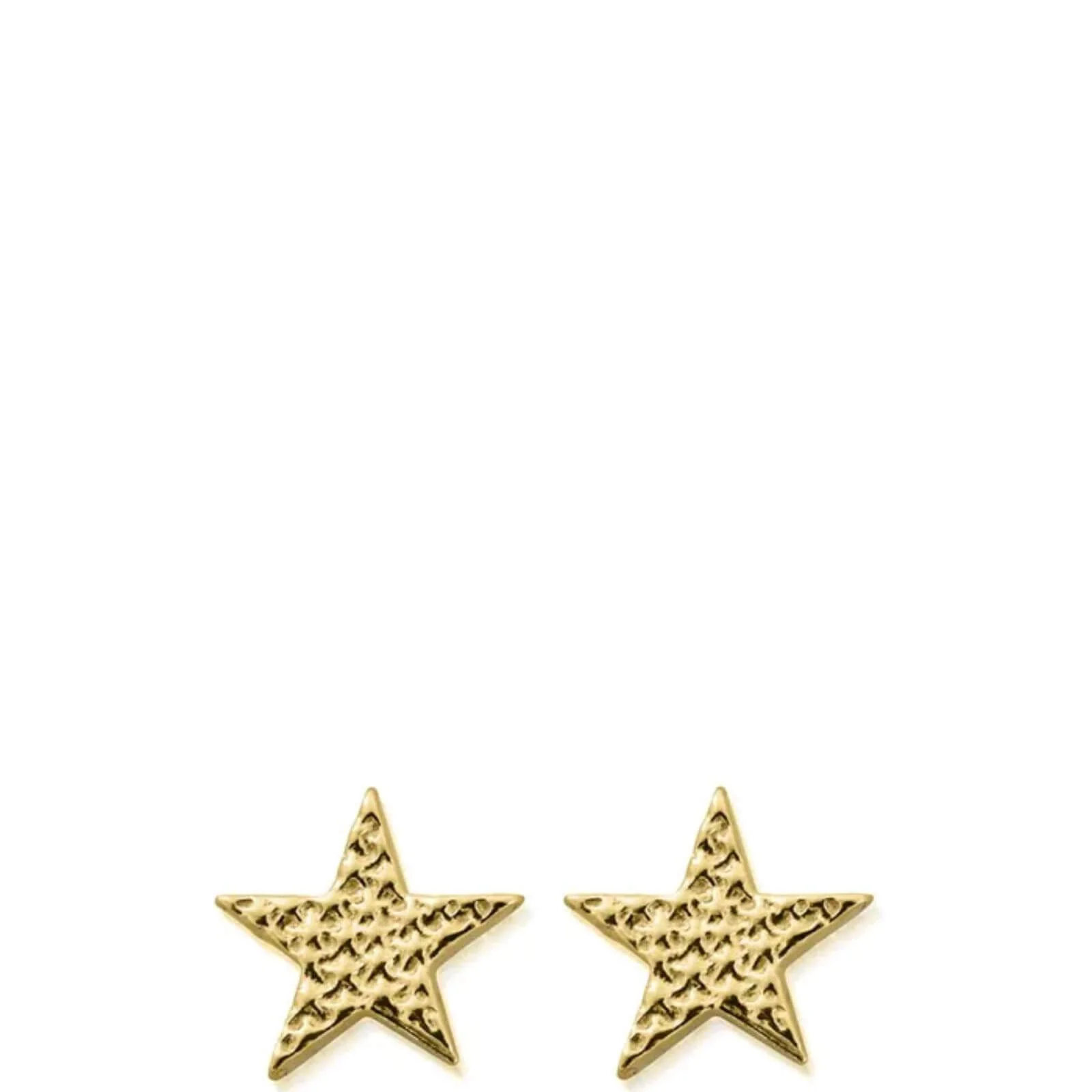 ChloBo Sparkle Star Stud Earrings - Gold