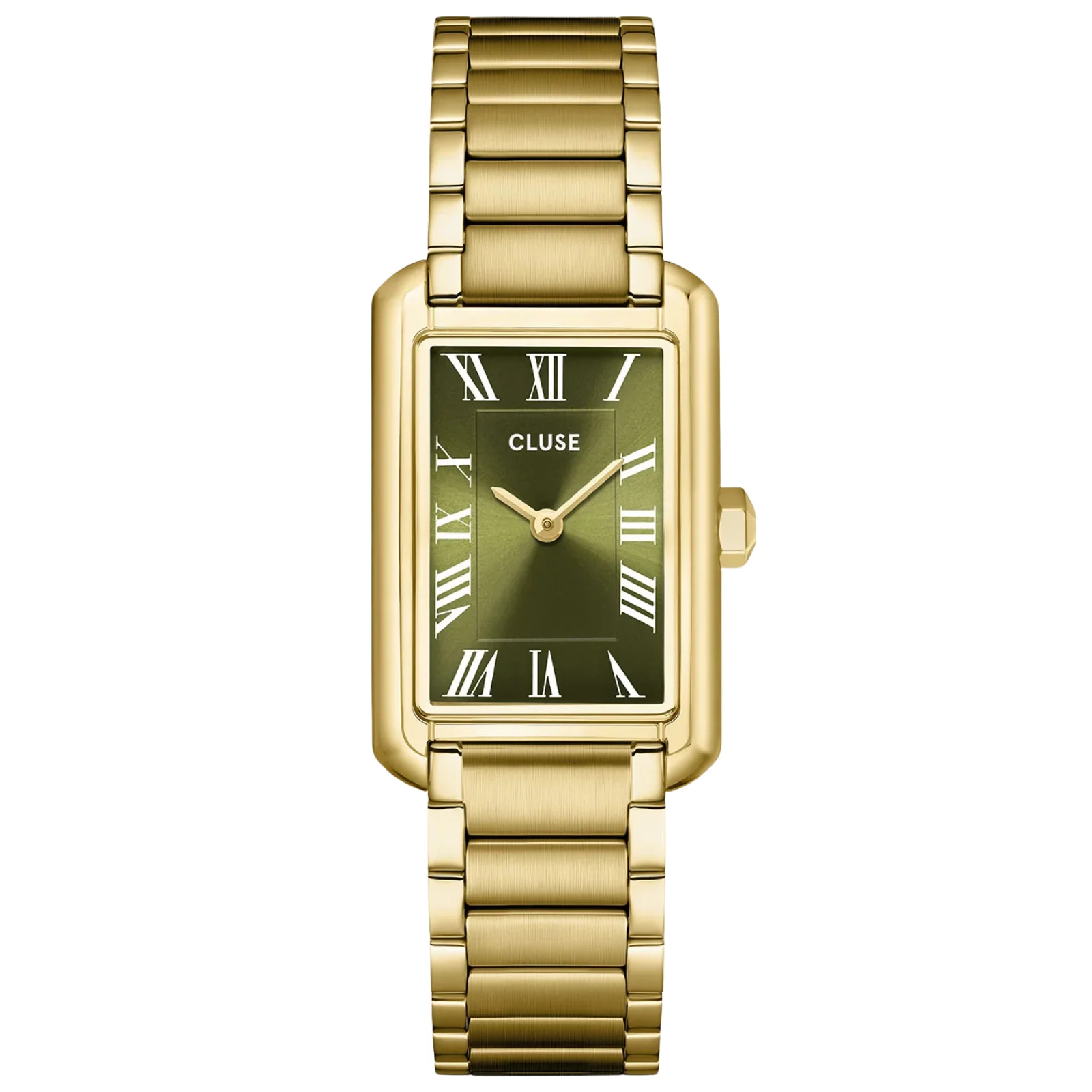 Cluse Belisenna Gold Watch - Olive
