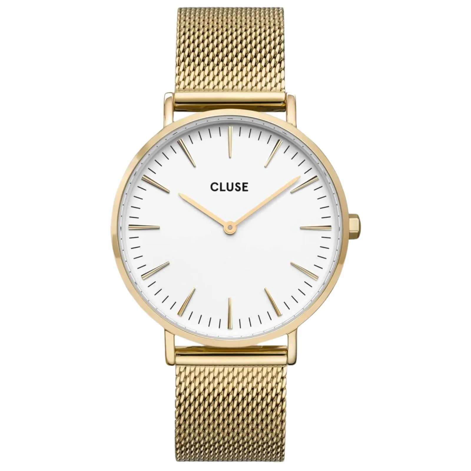 Cluse Boho Chic Gold Mesh Watch