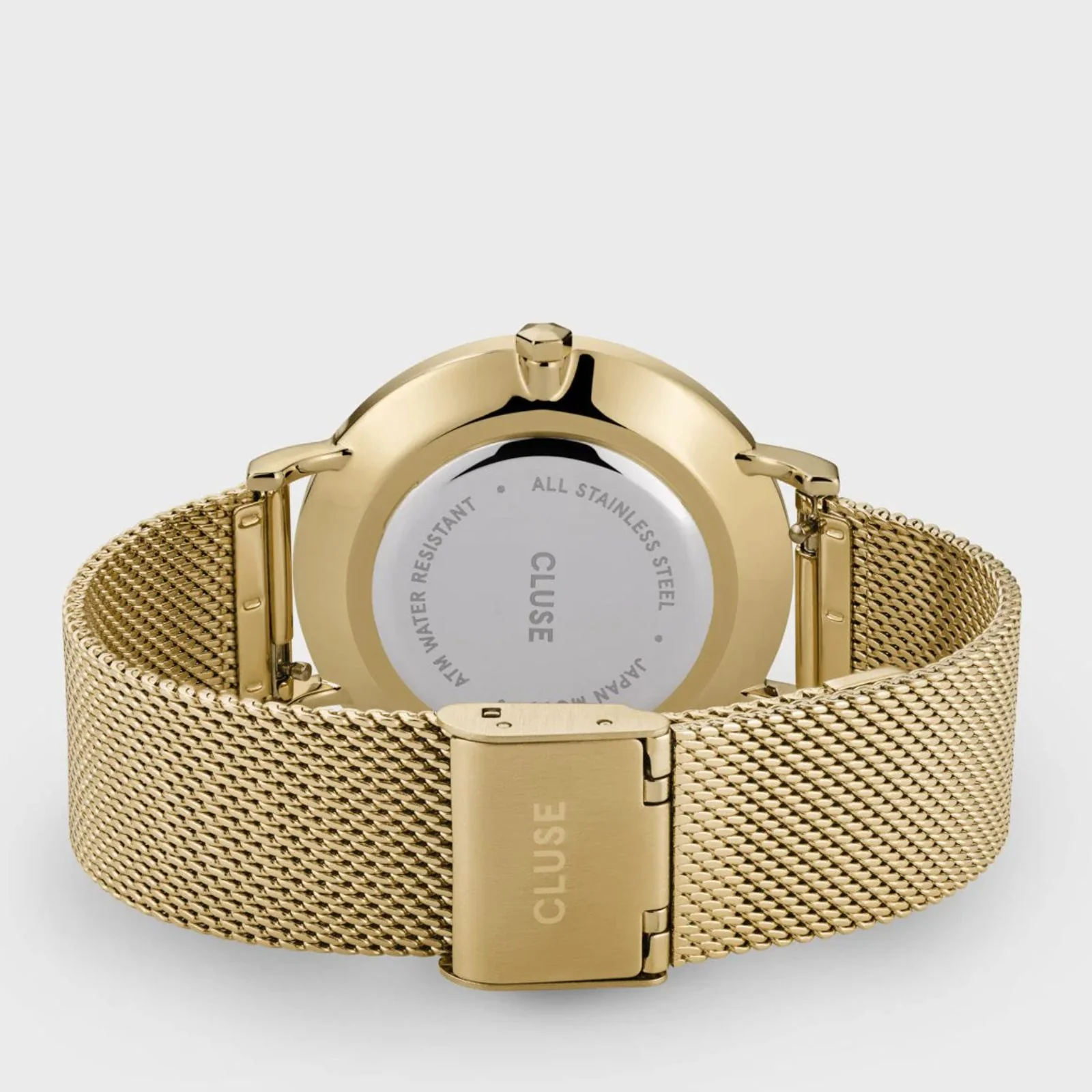 Cluse Boho Chic Gold Mesh Watch - Image 2