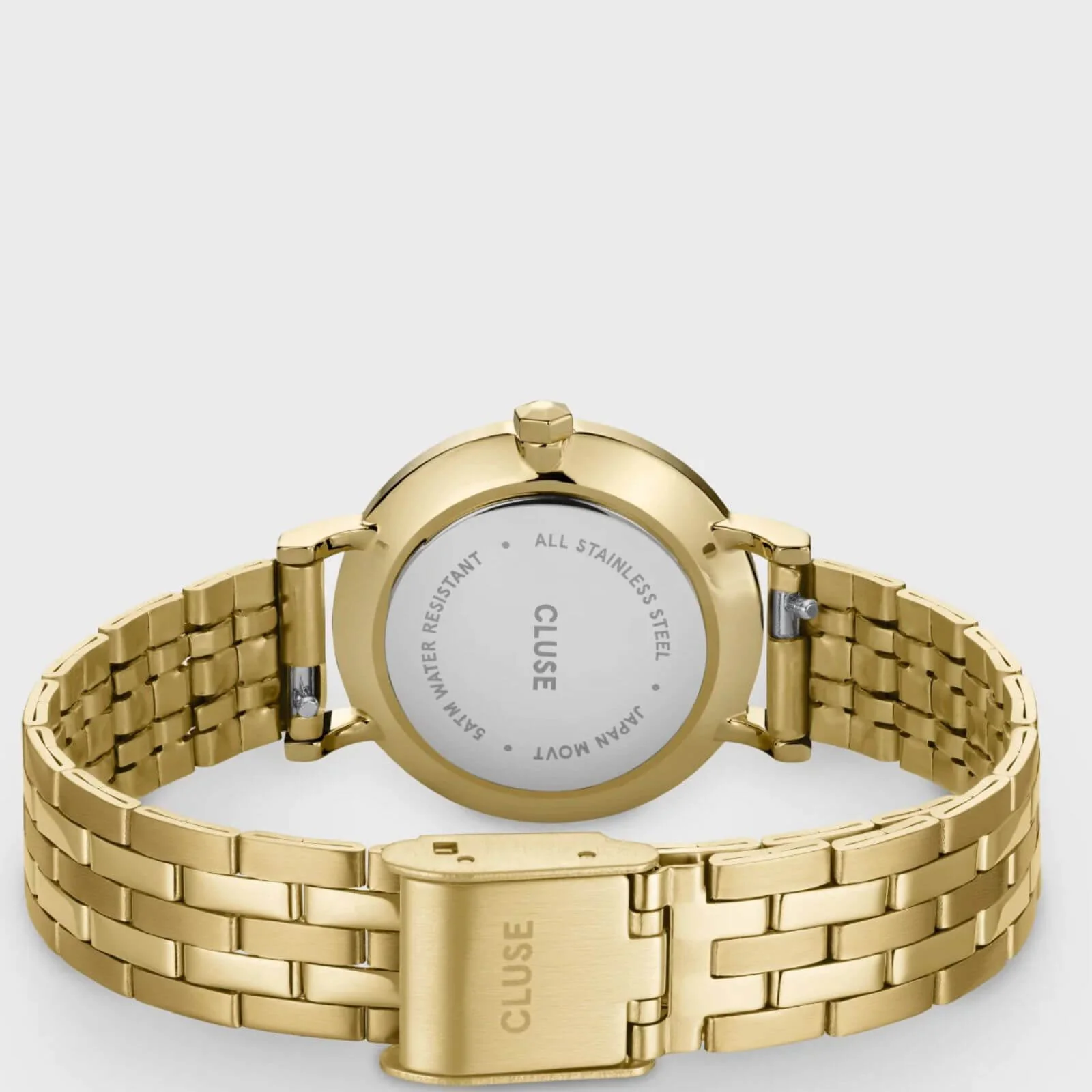 Cluse Boho Chic Petite Gold Watch - Dark Cherry - Image 3