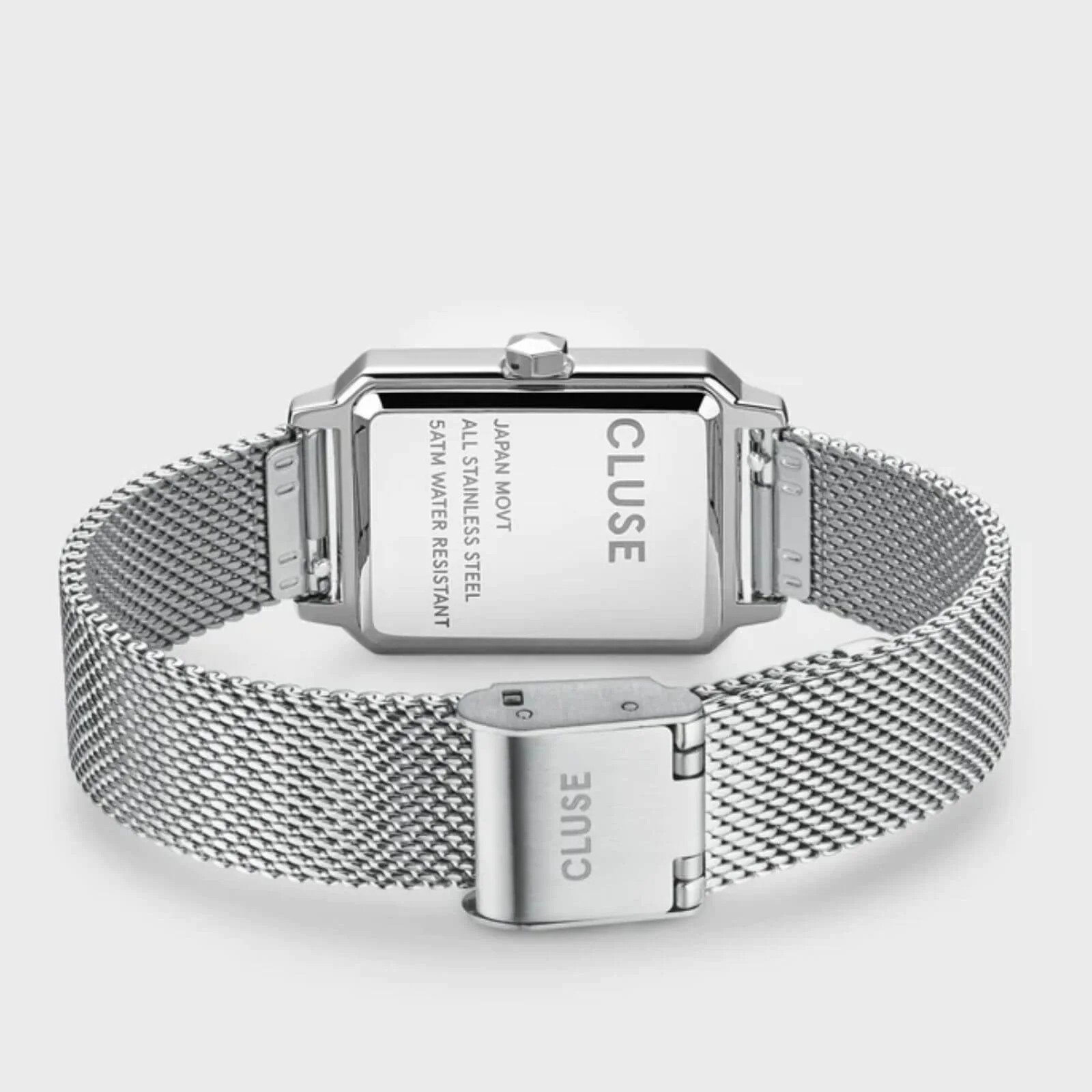 Cluse Fluette Silver White Watch - Image 3