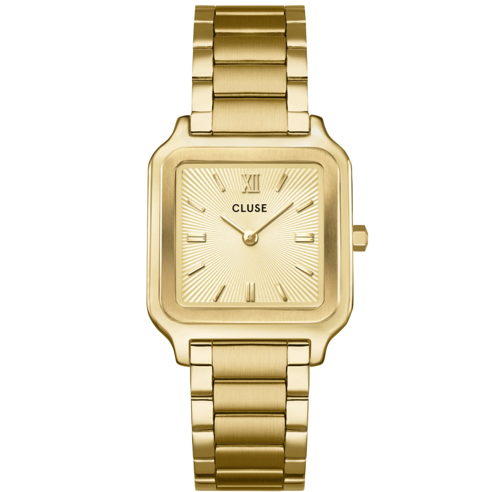 Cluse Gracieuse Gold Watch - Gold Textured
