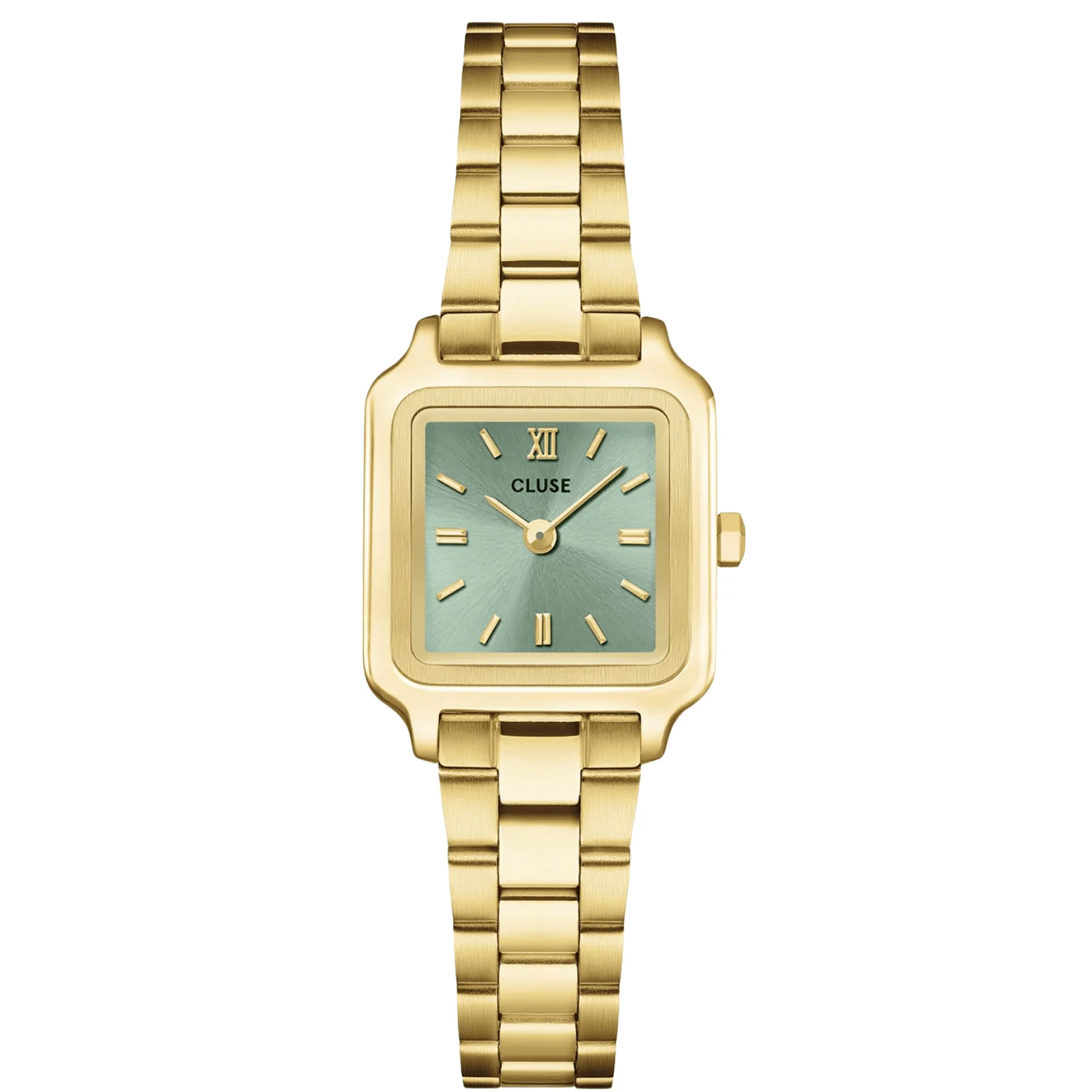 Cluse Gracieuse Mini Gold Watch - Sage Green