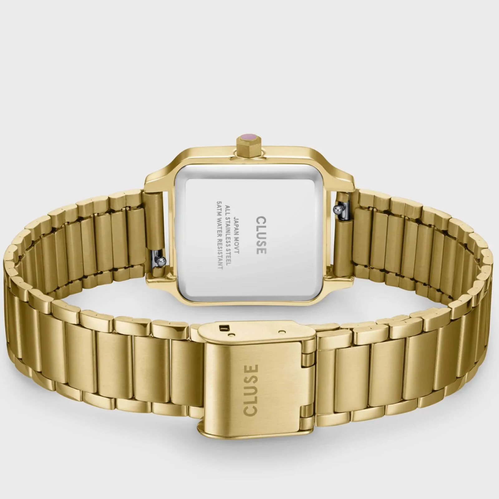 Cluse Gracieuse Petite Gold Watch - Mauve Pink - Image 3
