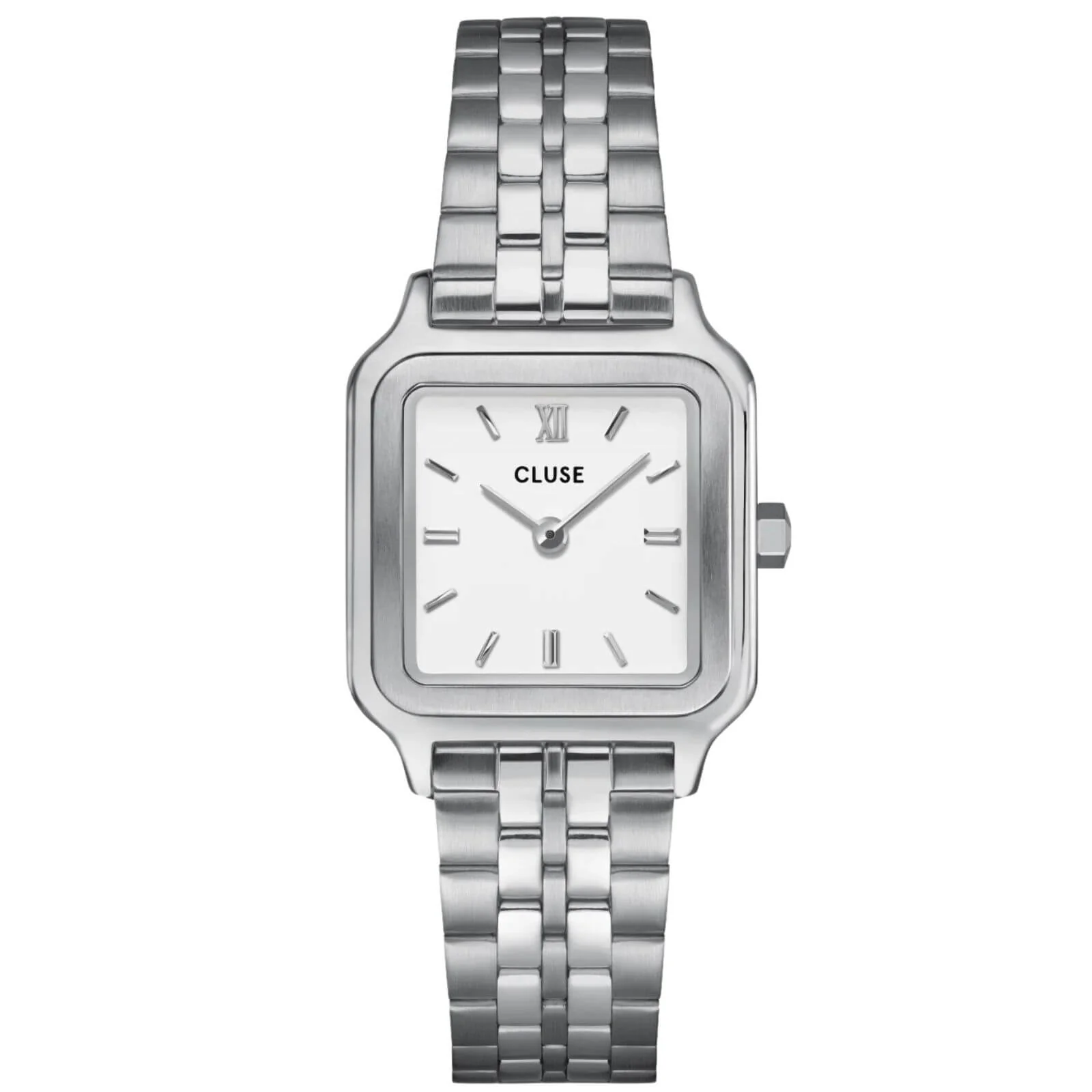 Cluse Gracieuse Petite Silver Watch - White