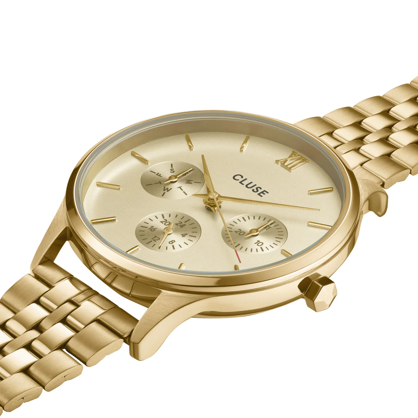 Cluse Minuit Multifunction Gold Watch - Image 2