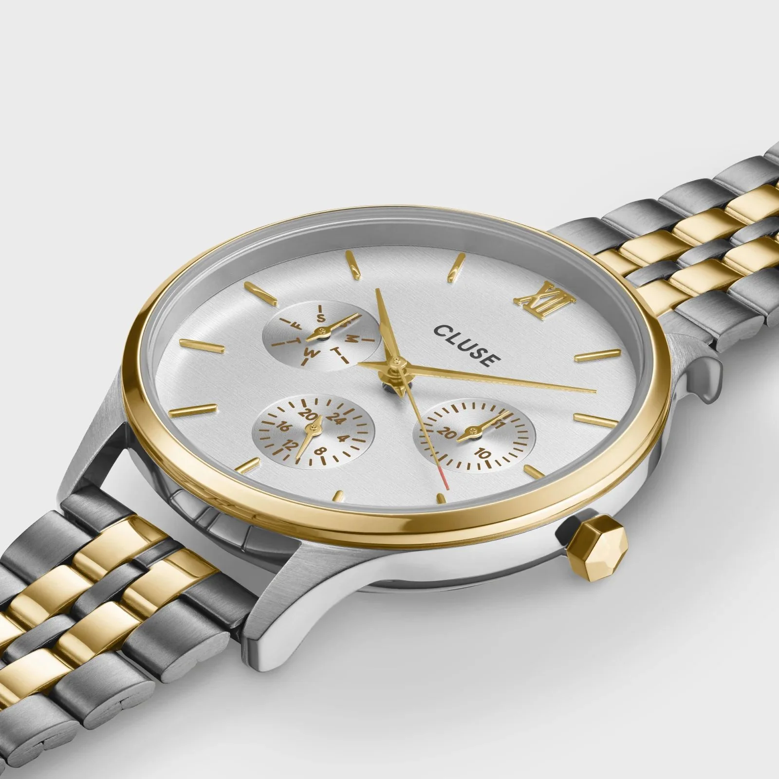 Cluse Minuit Multifunction Two Tone Watch - Image 2