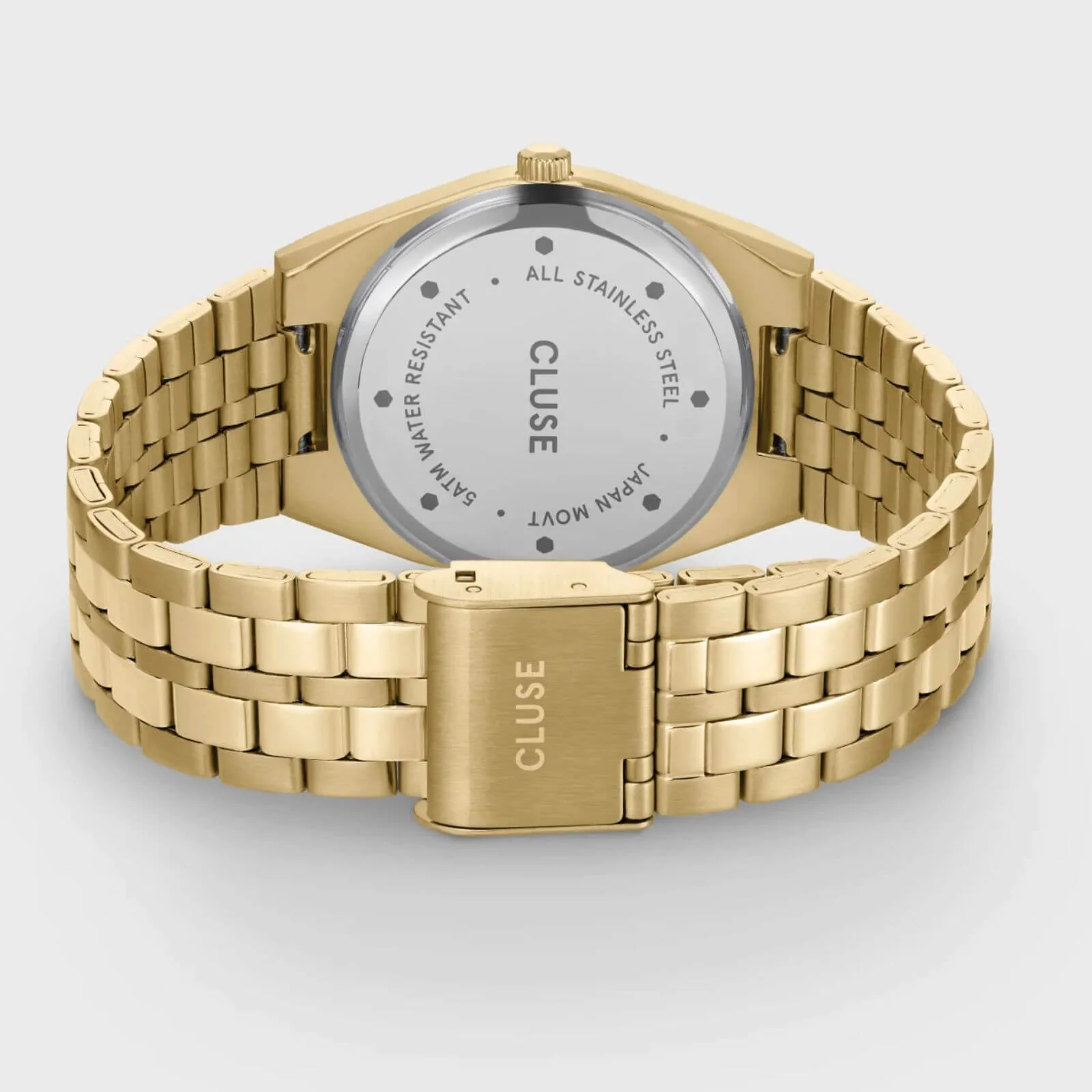 Cluse Retro 70s Gold Watch - Forest Green - Image 2