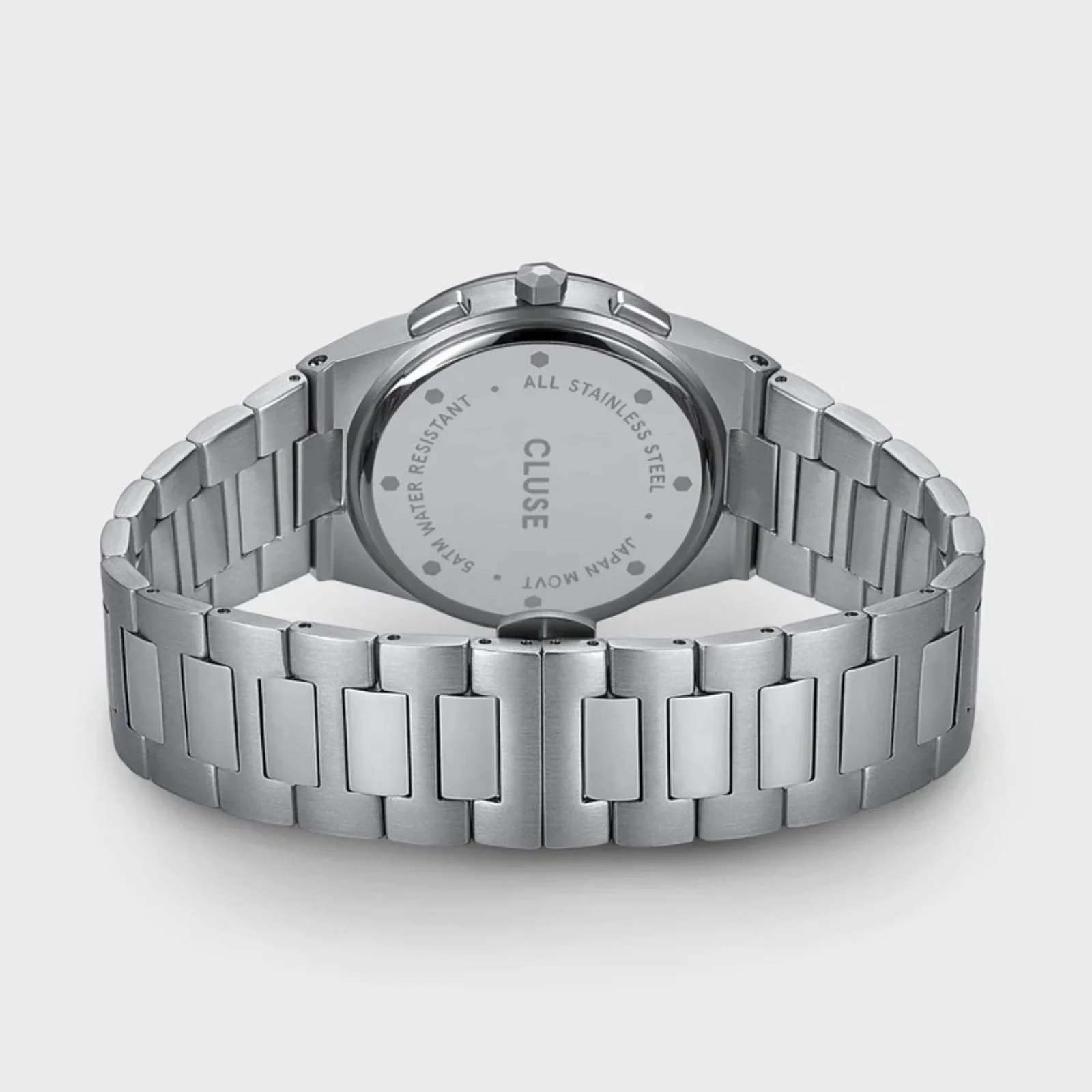 Cluse Vigoureux Chrono Steel Watch - Blue - Image 3