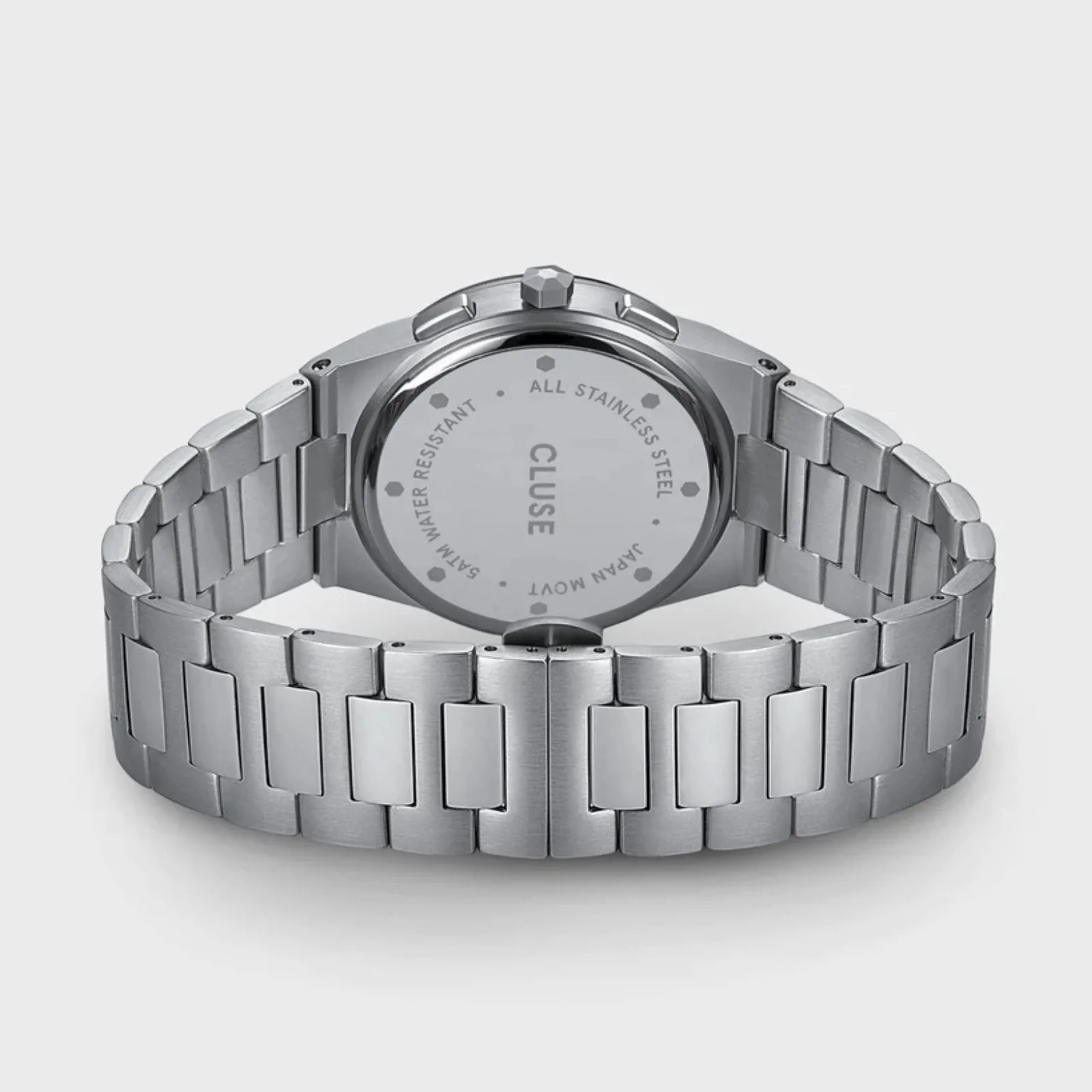 Cluse Vigoureux Chrono Steel Watch - Green - Image 3