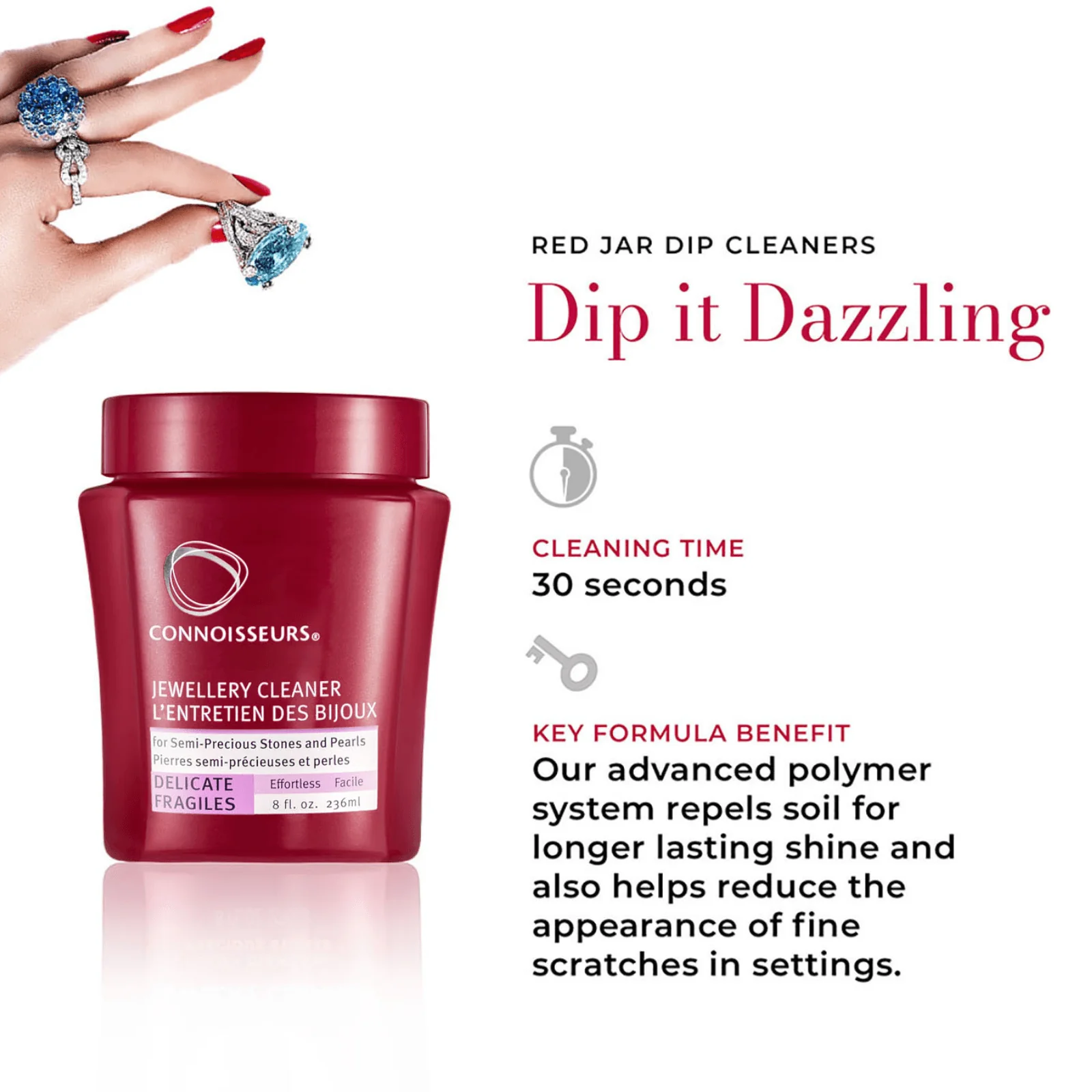 Connoisseurs Delicate Jewellery Cleaner - Image 3