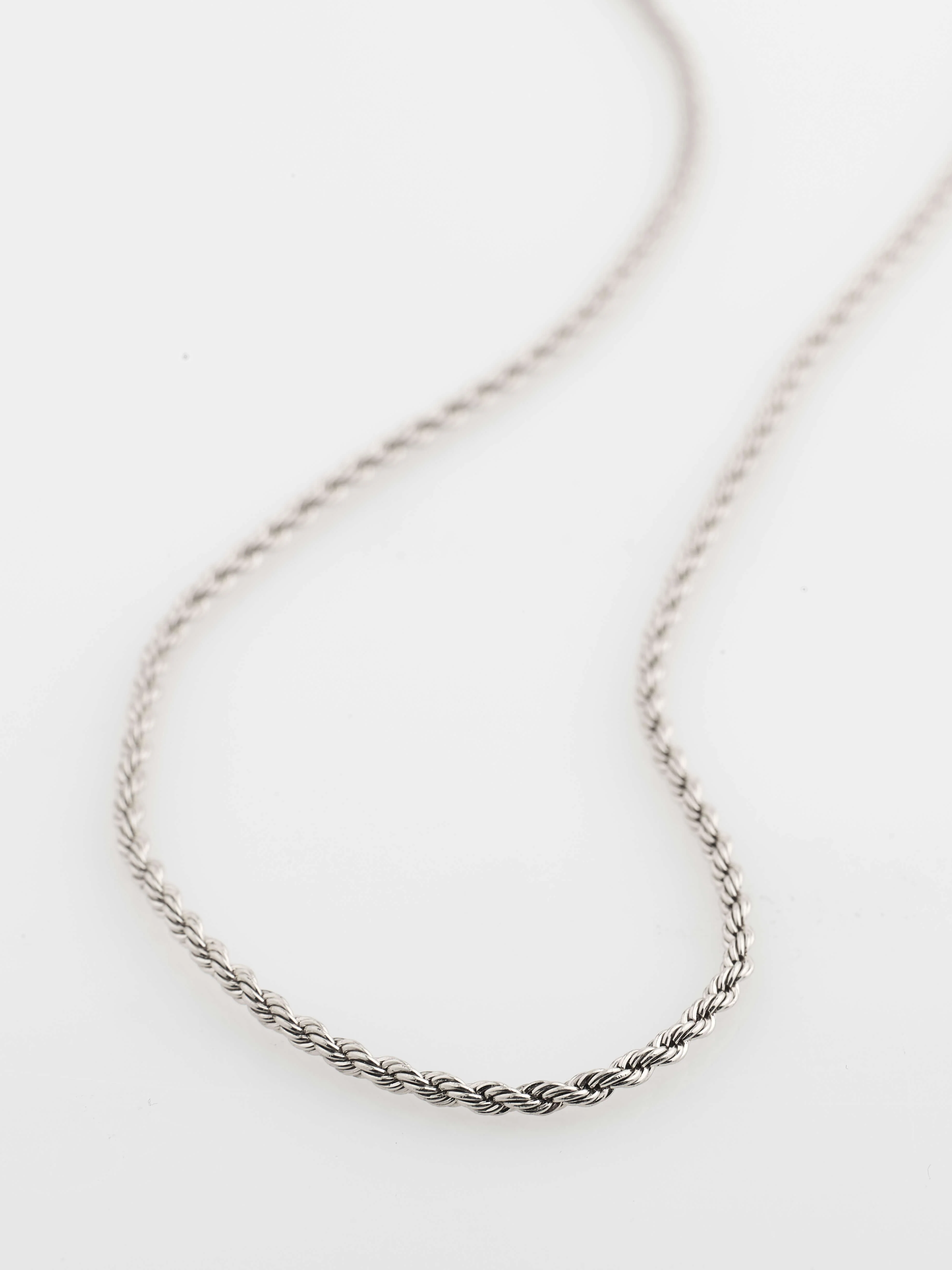 Pilgrim Pam Silver Rope Chain Necklace - Image 3