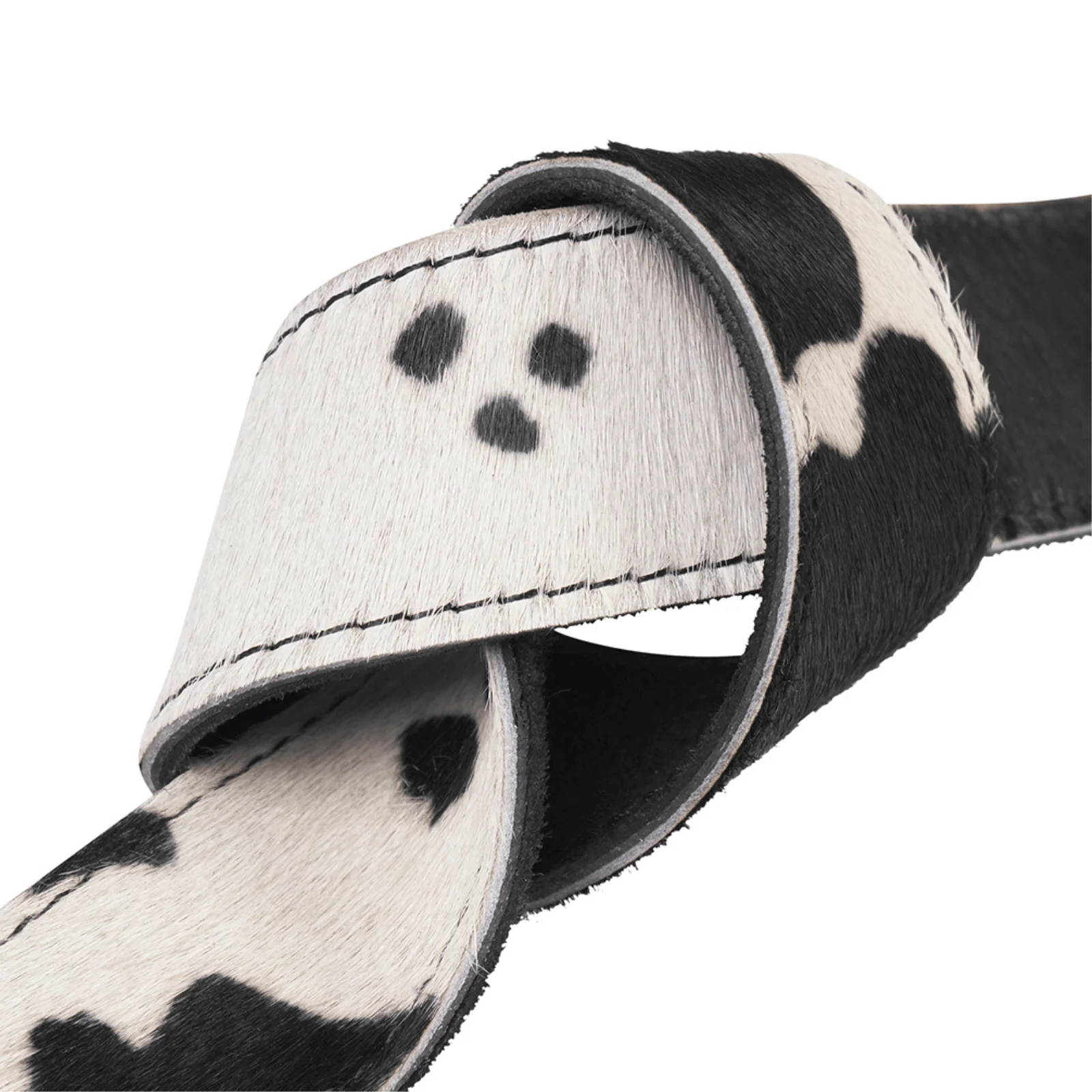Depeche Black Cow Hide Leather Belt - Image 2