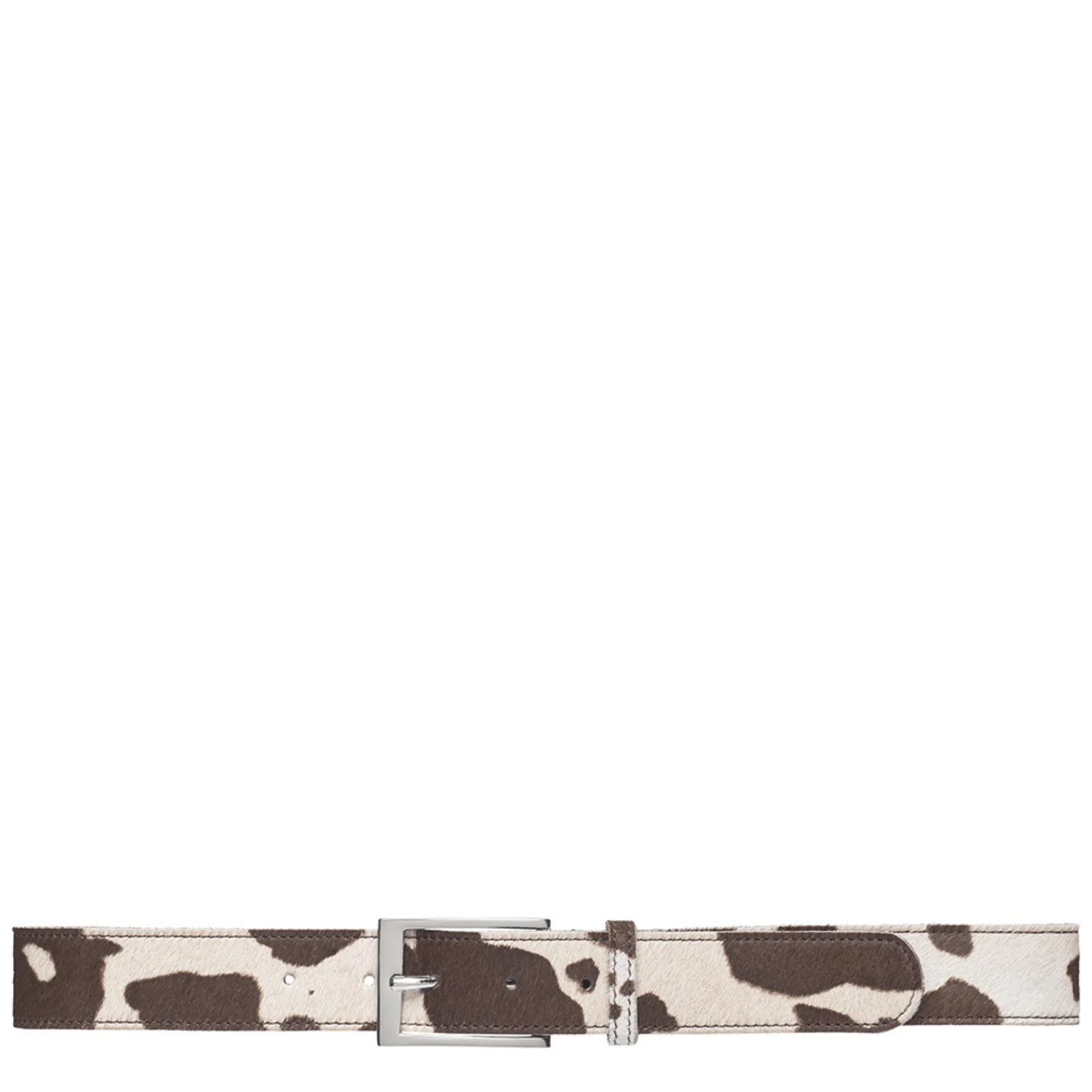 Depeche Brown Cow Hide Leather Belt