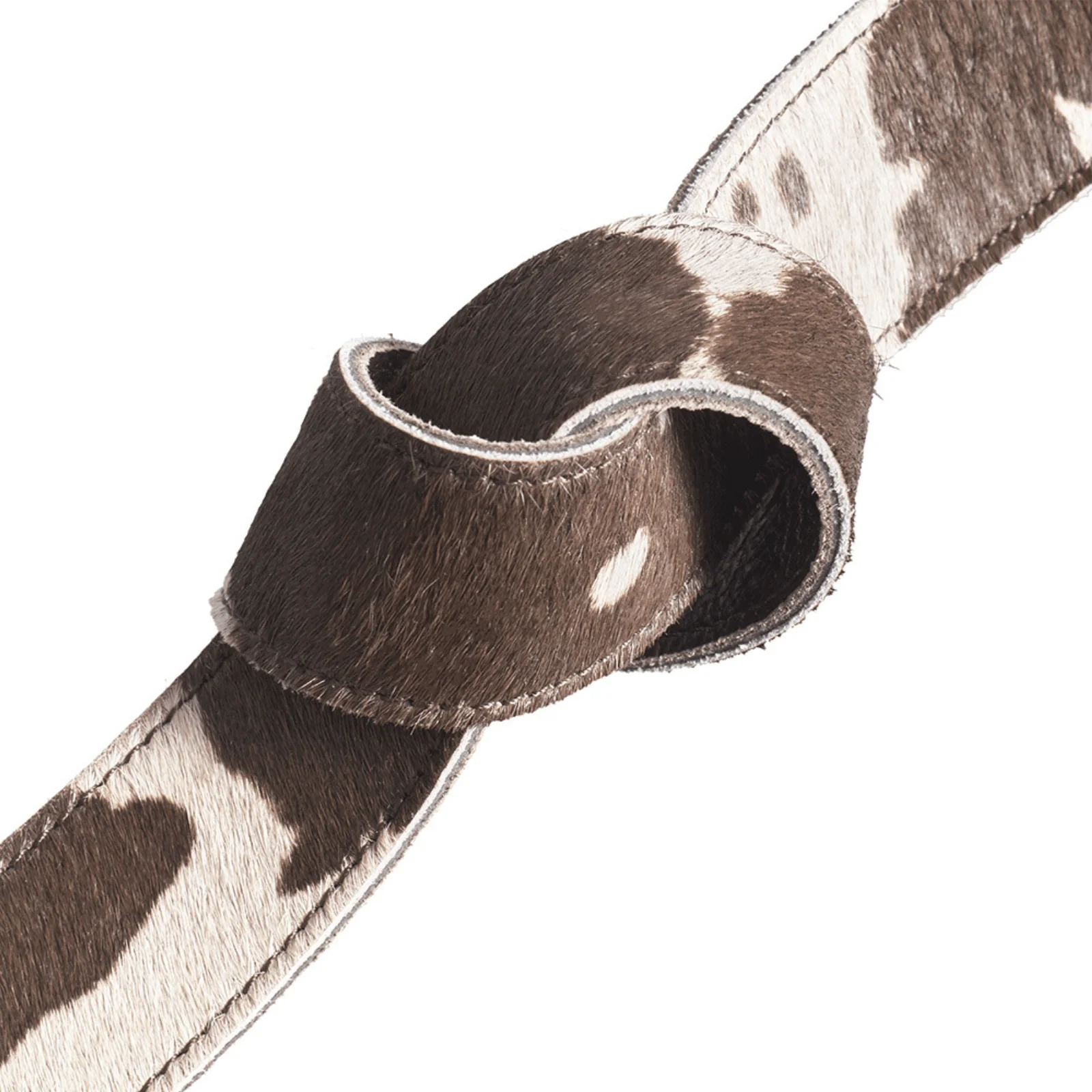 Depeche Brown Cow Hide Leather Belt - Image 2