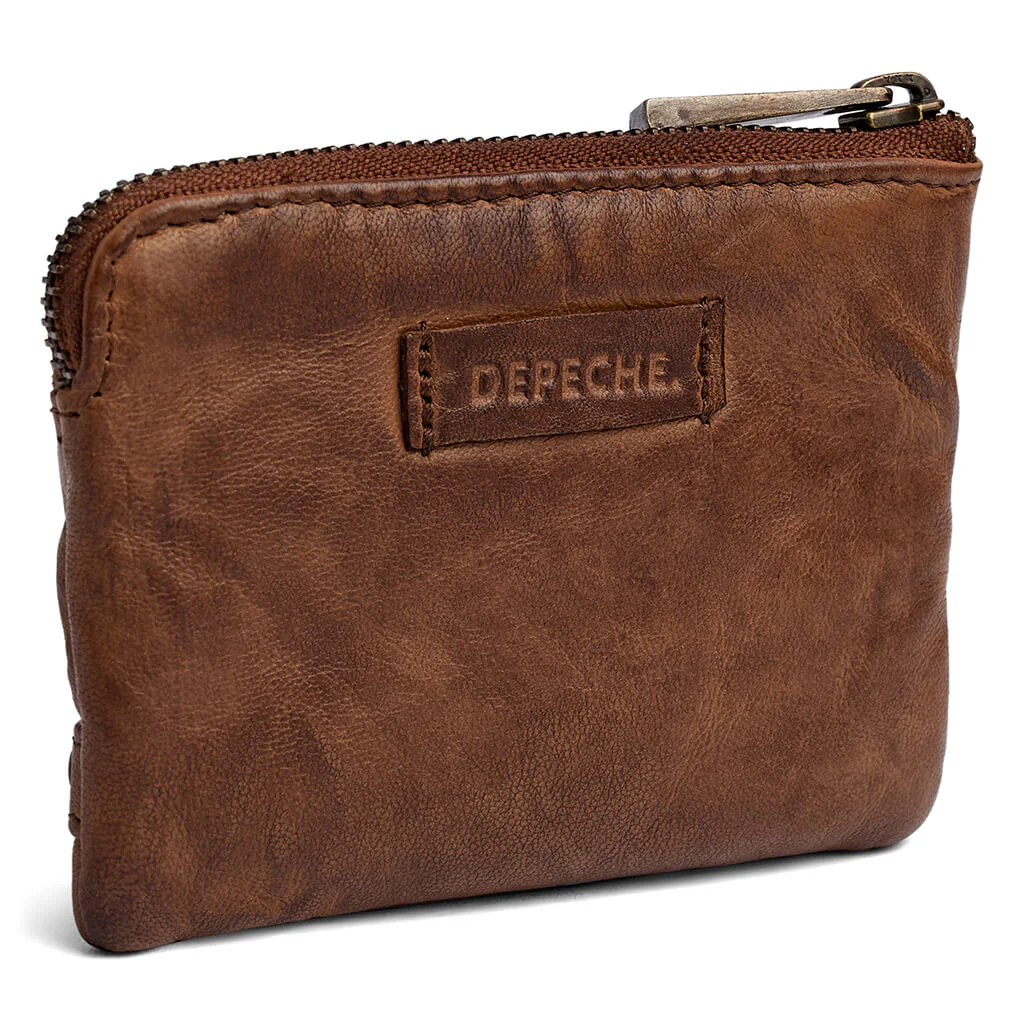 Depeche Brown Leather Coin Purse - Image 2