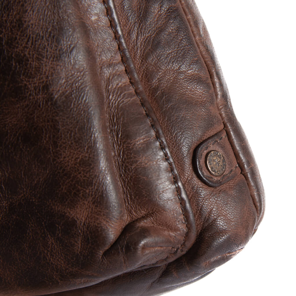 Depeche Brown Leather Crossbody Bag - Image 3