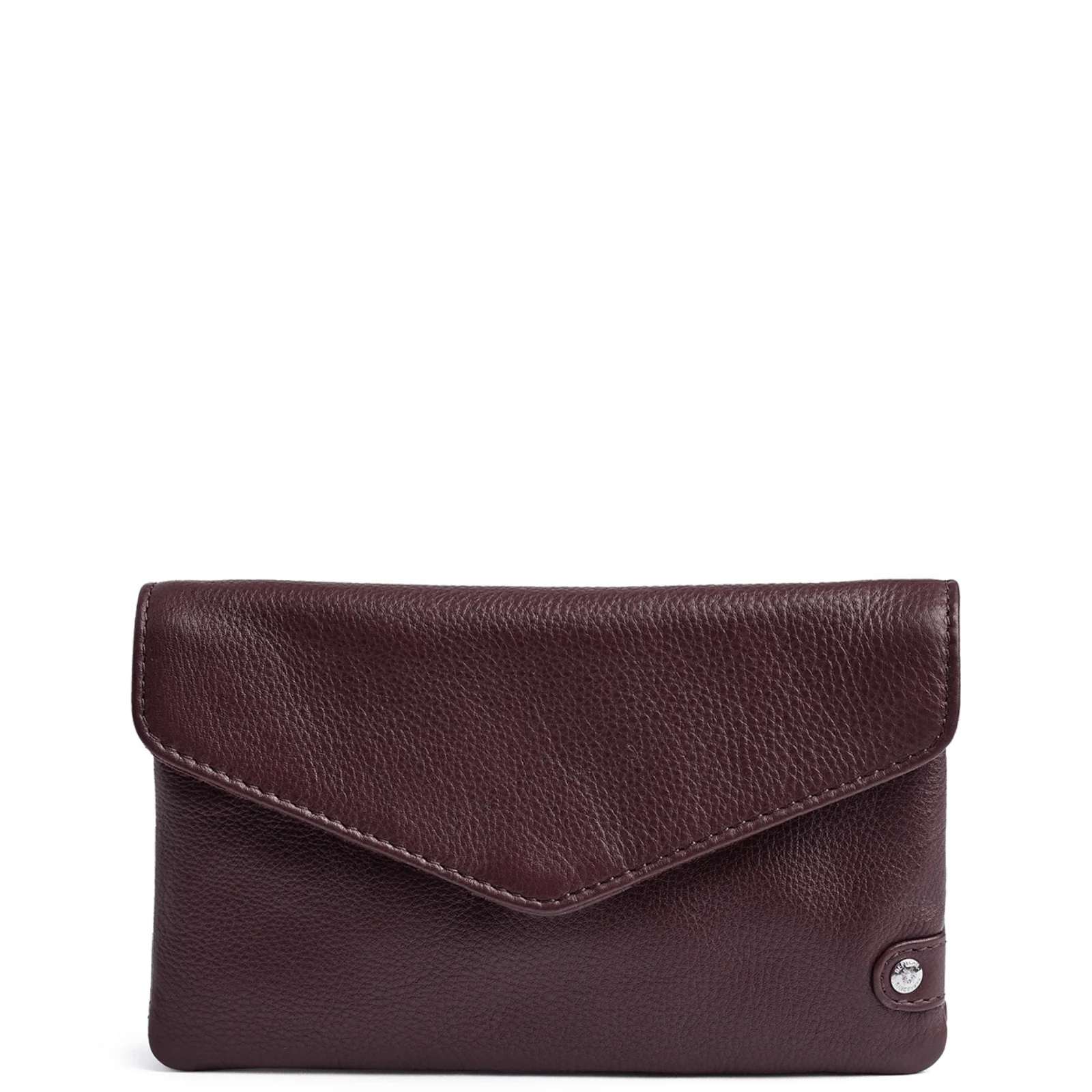 Depeche Burgundy Leather Purse