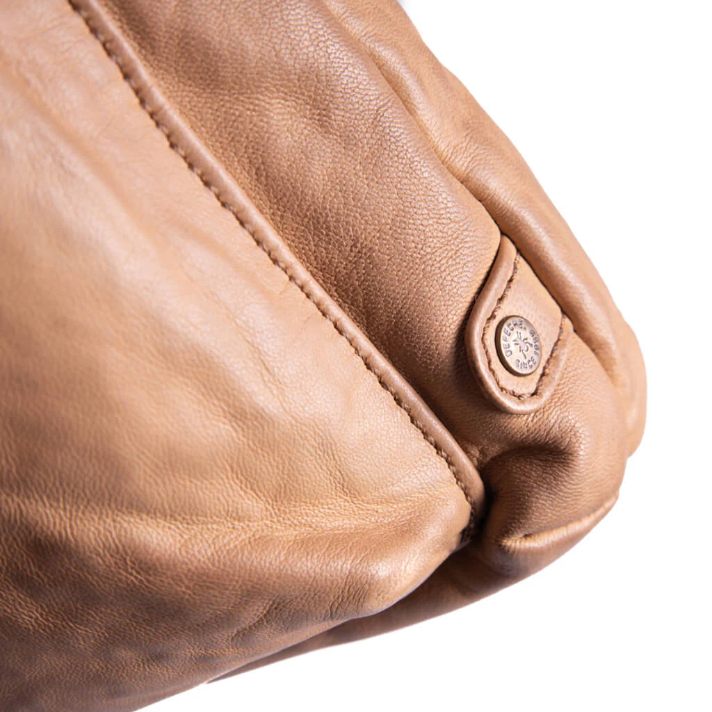 Depeche Camel Leather Crossbody Bag - Image 3