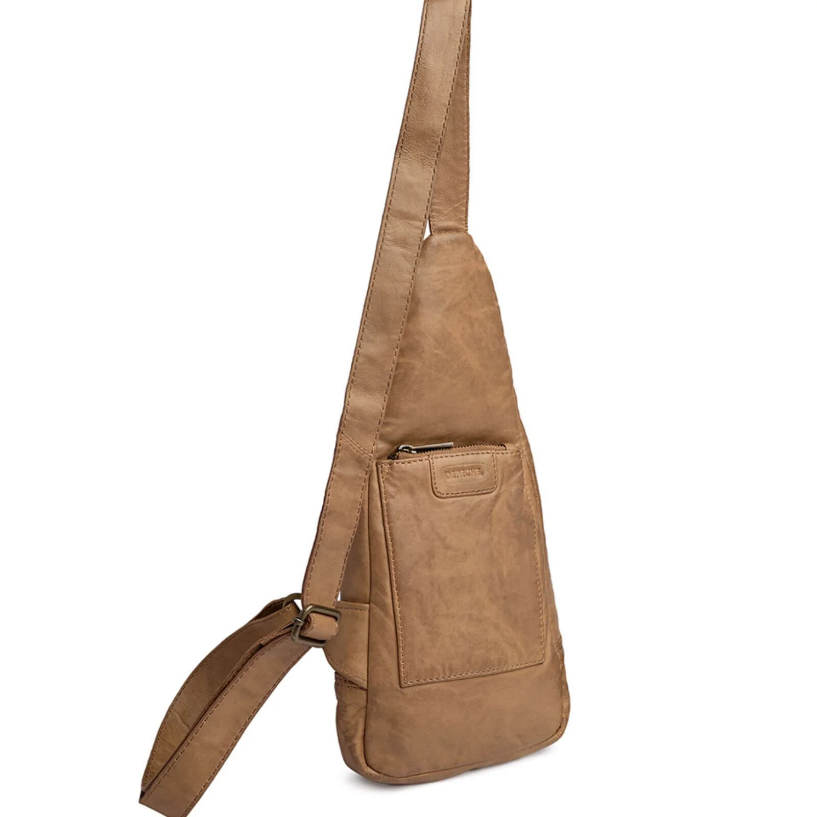 Depeche Camel Leather Sling Bag - Image 2