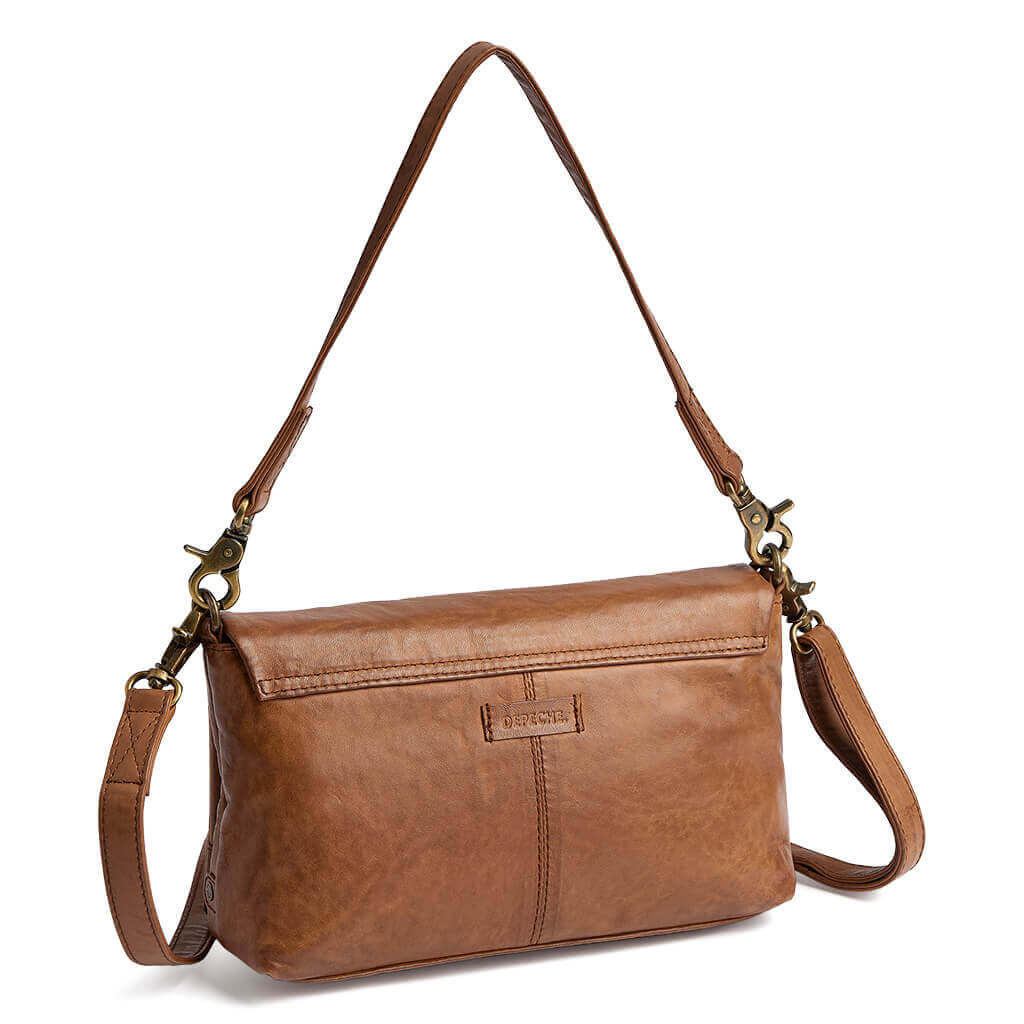 Depeche Cognac Leather Small Slim Bag - Image 3