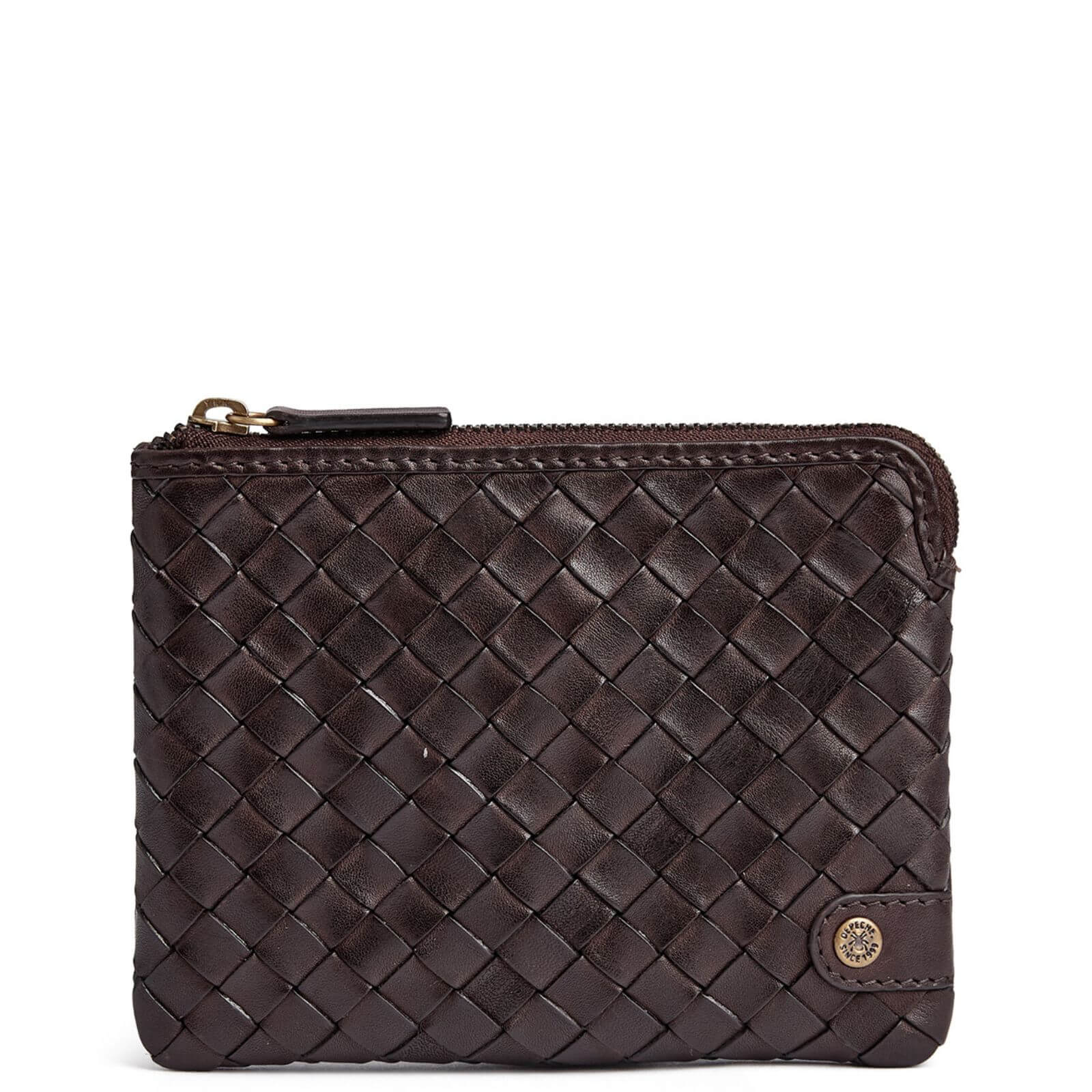Depeche Dark Brown Leather Sofya Coin Purse