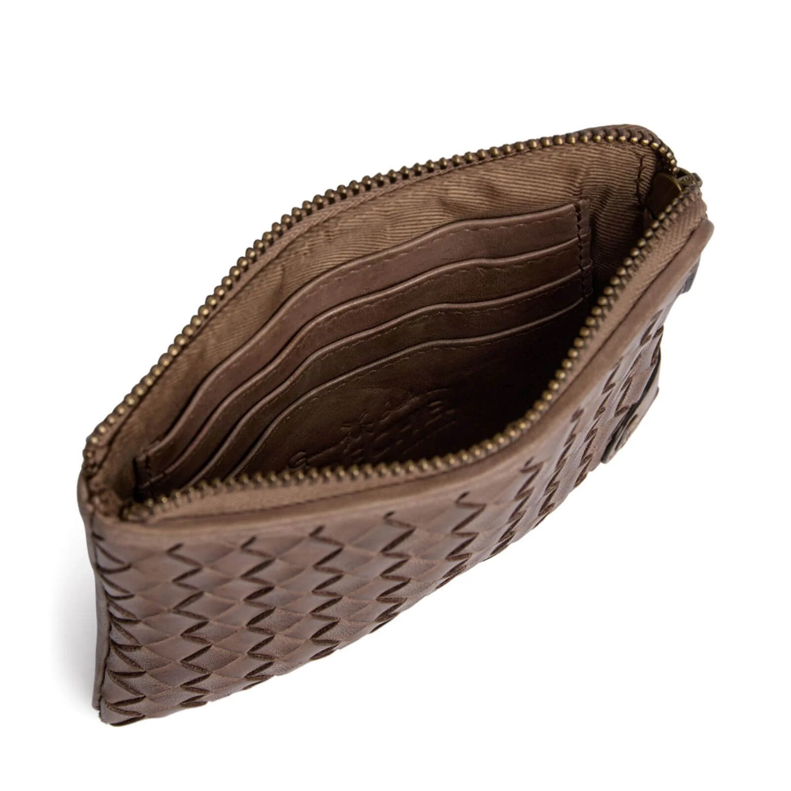 Depeche Dark Taupe Leather Sofya Coin Purse - Image 2