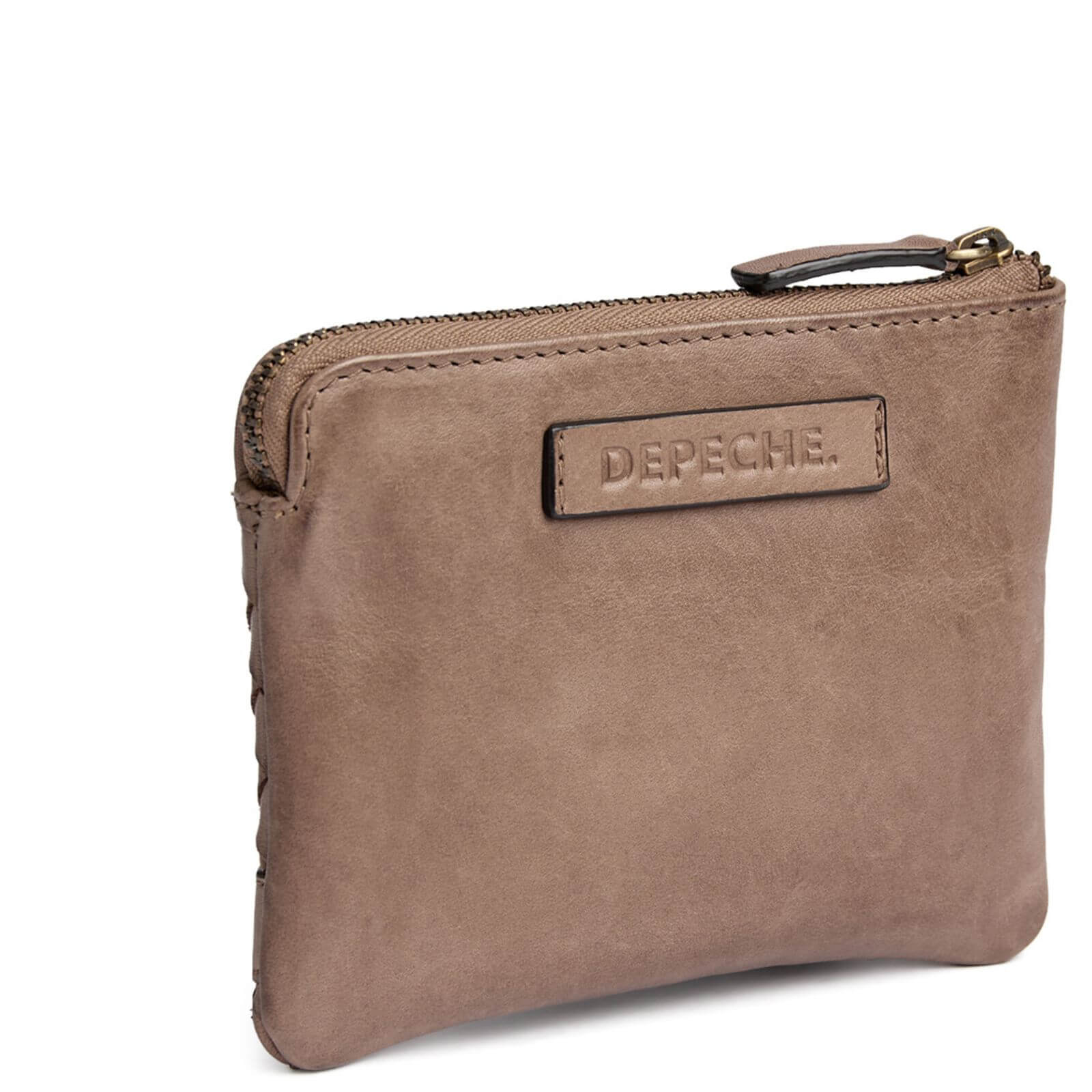 Depeche Dark Taupe Leather Sofya Coin Purse - Image 3