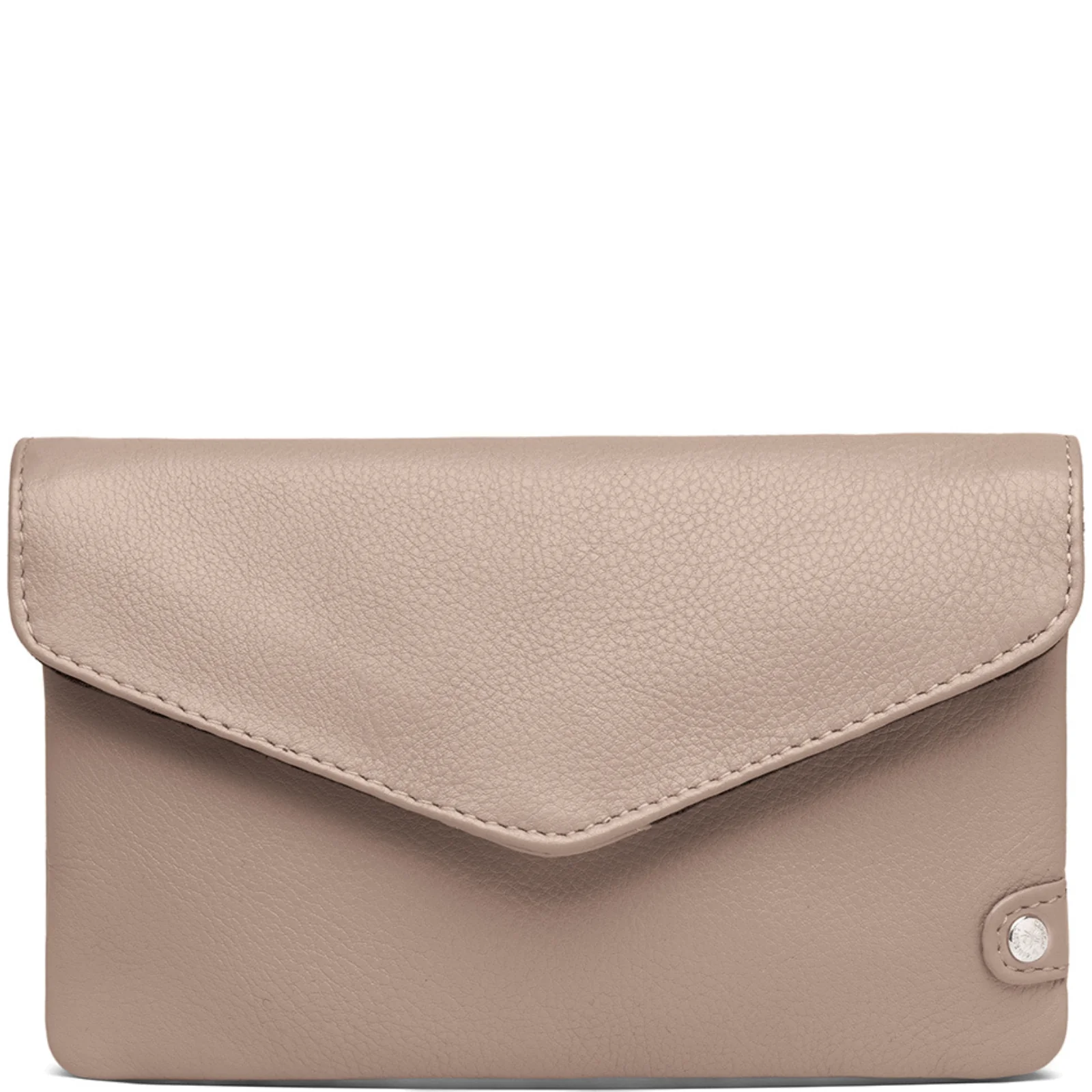 Depeche Dusty Taupe Leather Purse