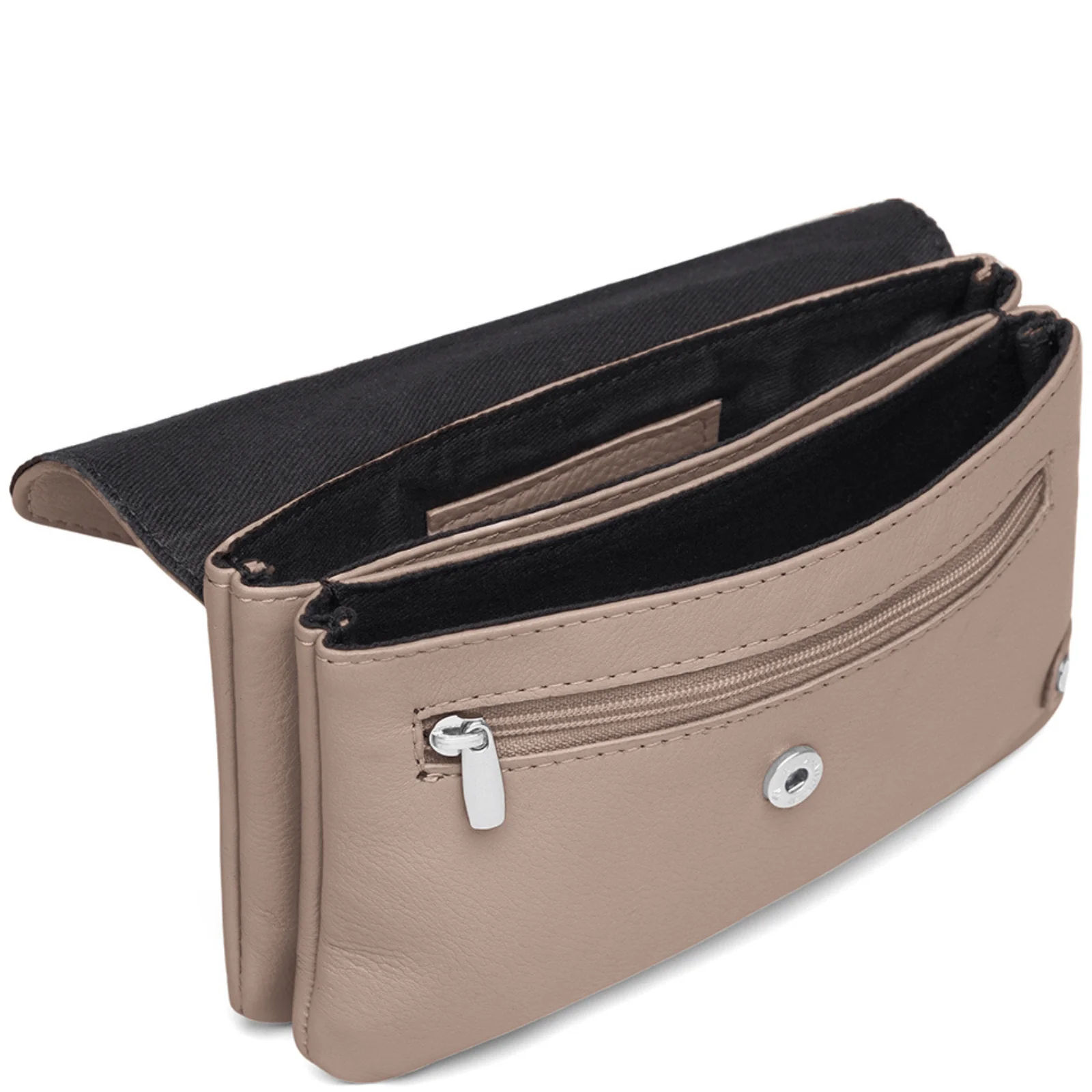 Depeche Dusty Taupe Leather Purse - Image 2