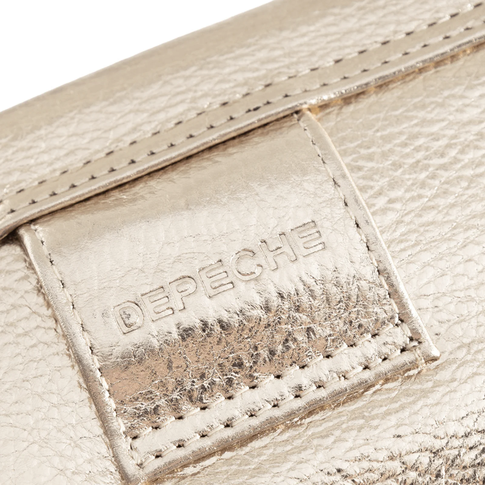 Depeche Gold Leather Purse - Image 3
