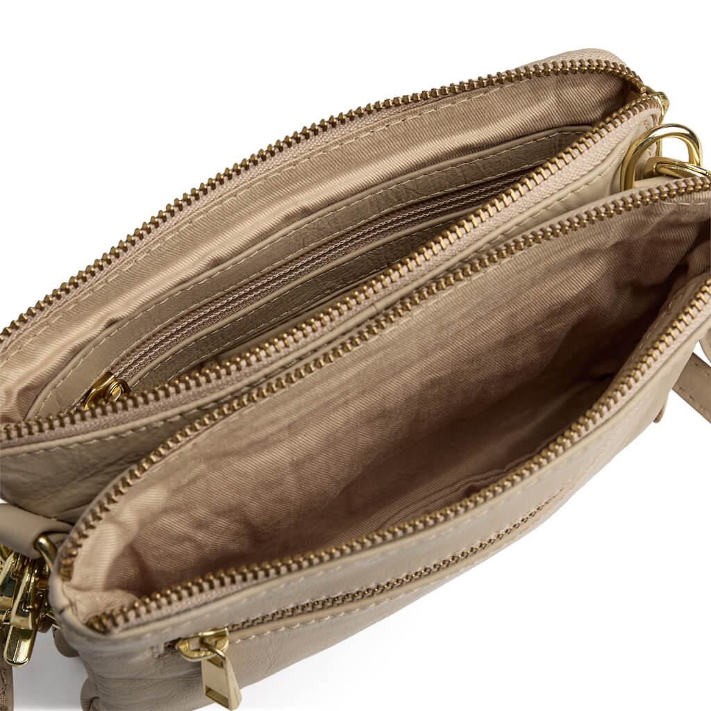 Depeche Sand Leather Small Bag - Image 2