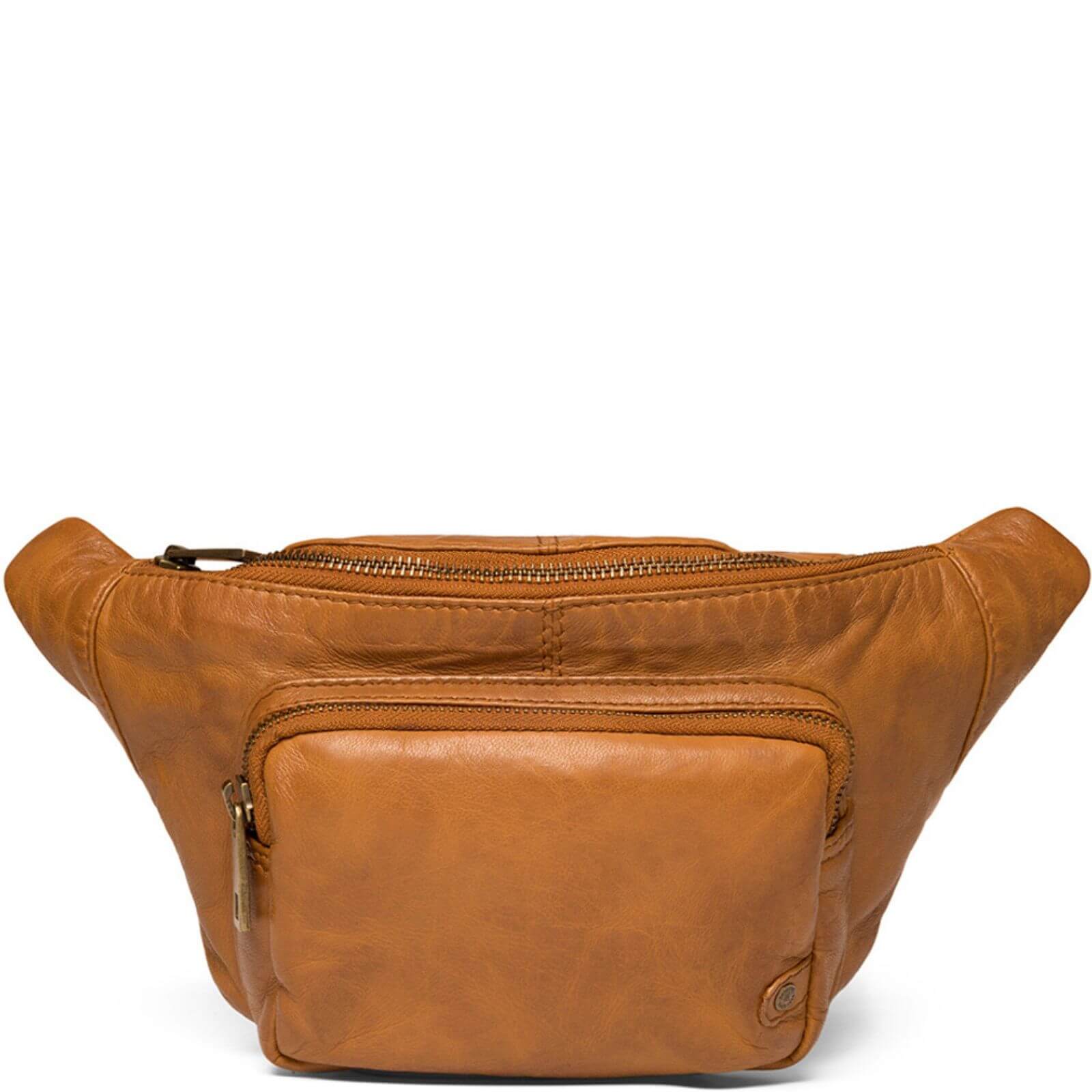 Depeche Tan Leather Bumbag/Sling Bag