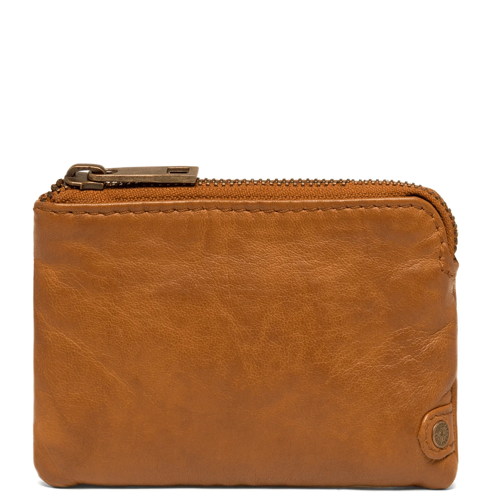 Depeche Tan Leather Coin Purse