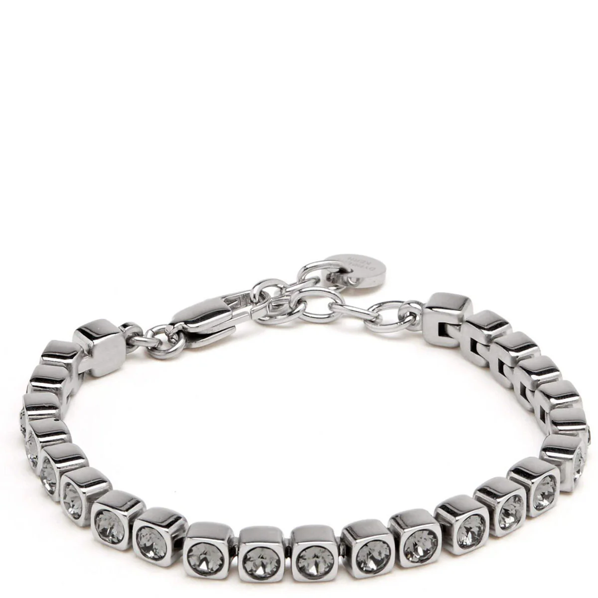 Dyrberg Kern Cone/B Silver Bracelet  - Grey