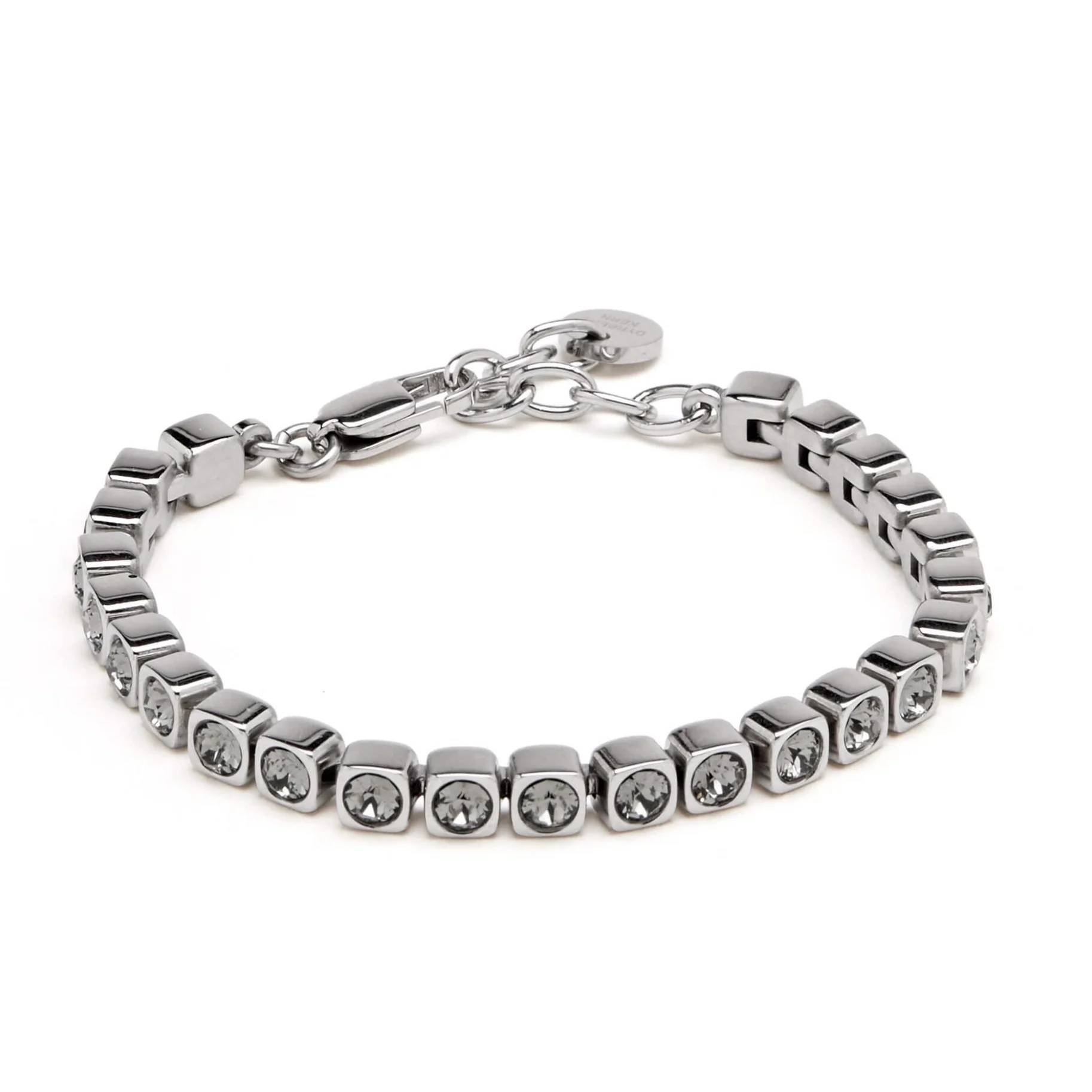 Dyrberg Kern Cone/B Silver Bracelet  - Grey - Image 2