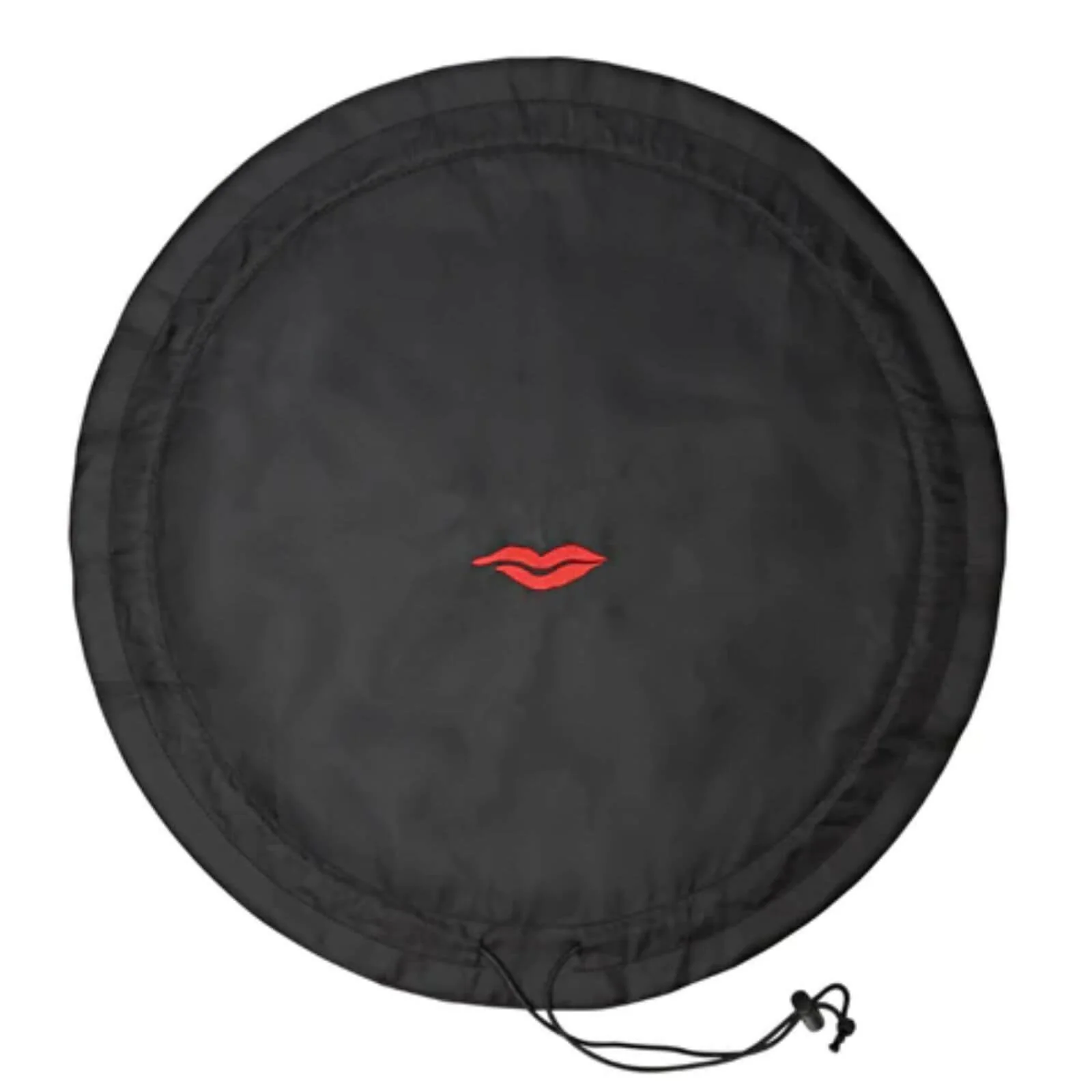 Donna May Drawstring Makeup Bag - Black - Image 2