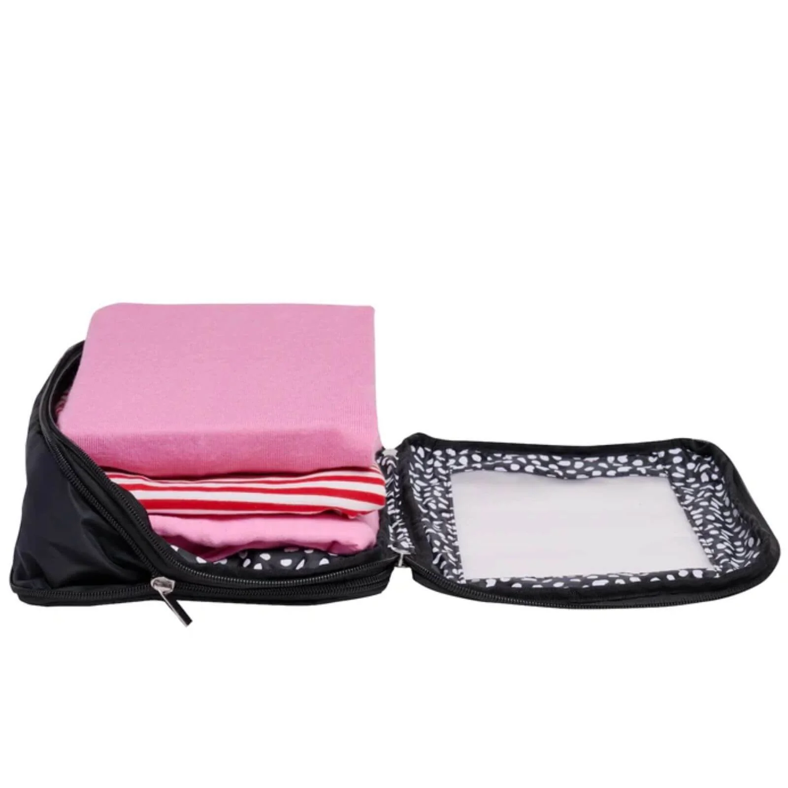 Donna May Packing Cubes - Travel Compression Pouches - Black - Image 3
