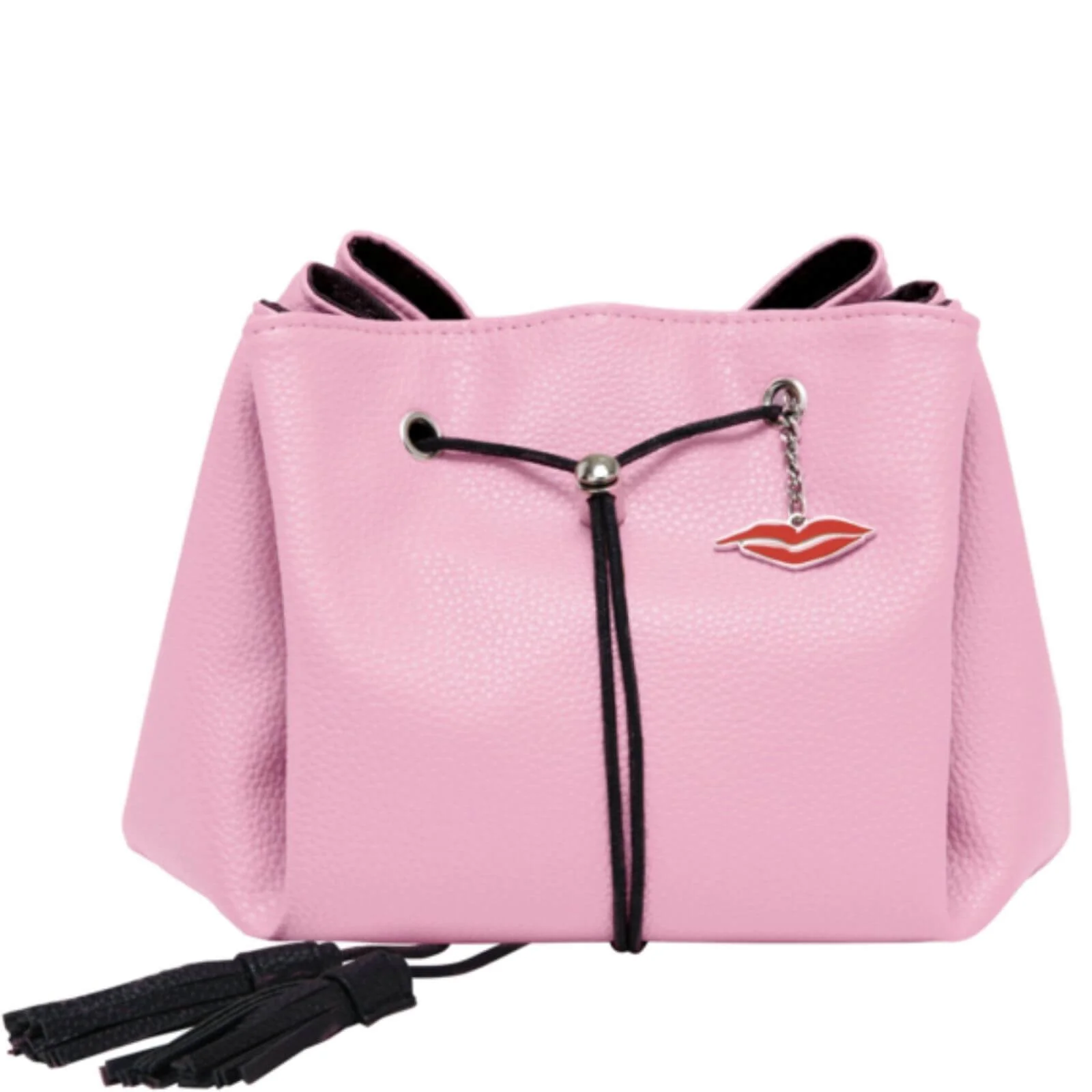 Donna May Vegan Drawstring Bag - Bubblegum Pink