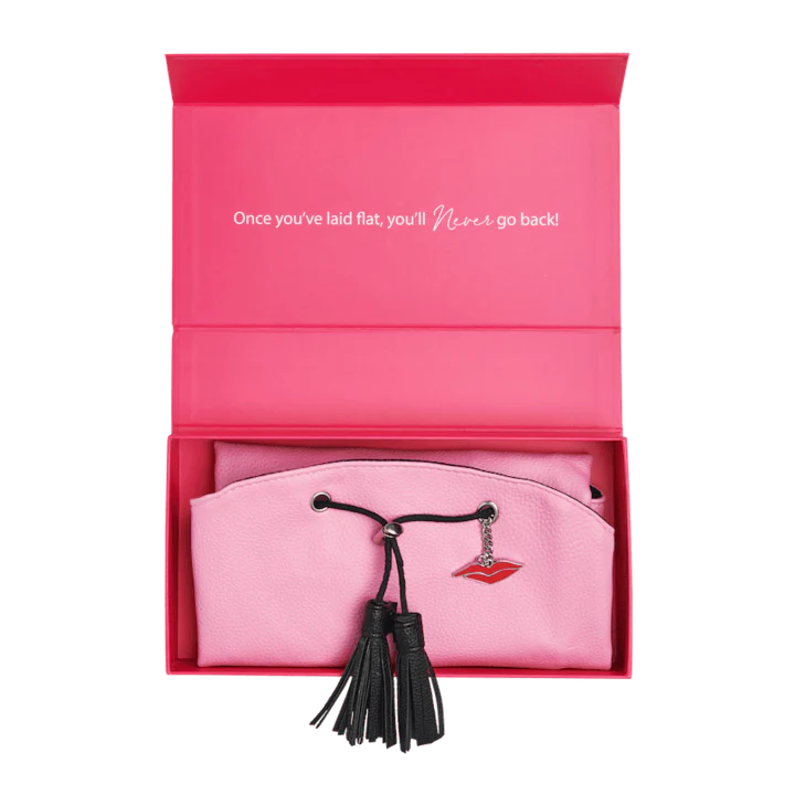 Donna May Vegan Drawstring Bag - Bubblegum Pink - Image 5