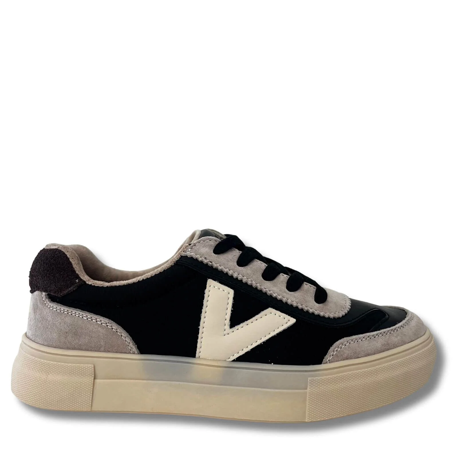 Drilleys Eighty Elevated Sole Sneakers - Black
