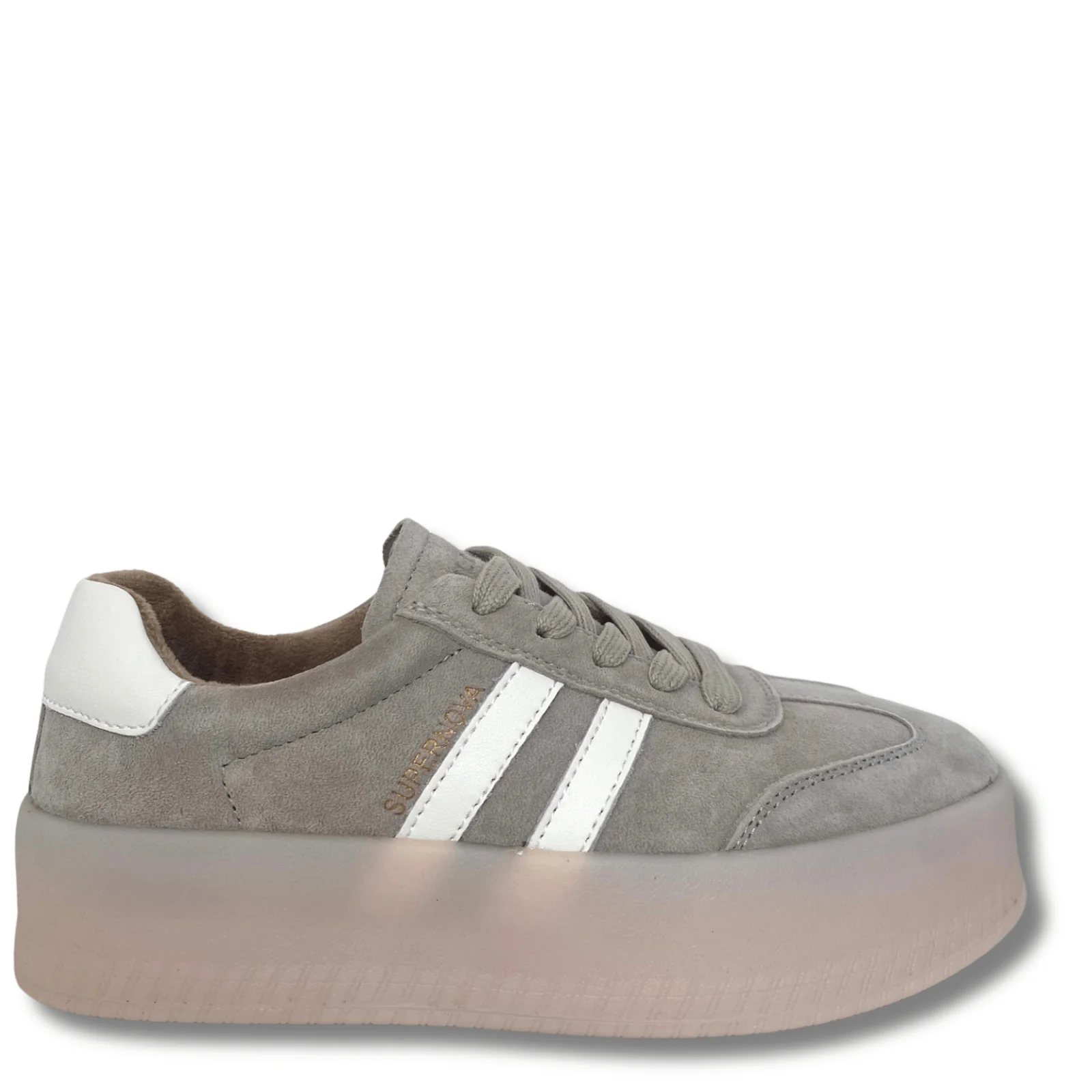 Drilleys Forty Three Flatform Sneakers - Taupe