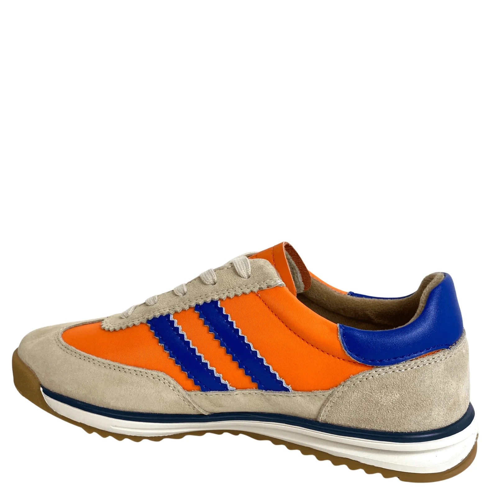 Drilleys Seventy Three Retro Sneakers - Orange Blue - Image 2